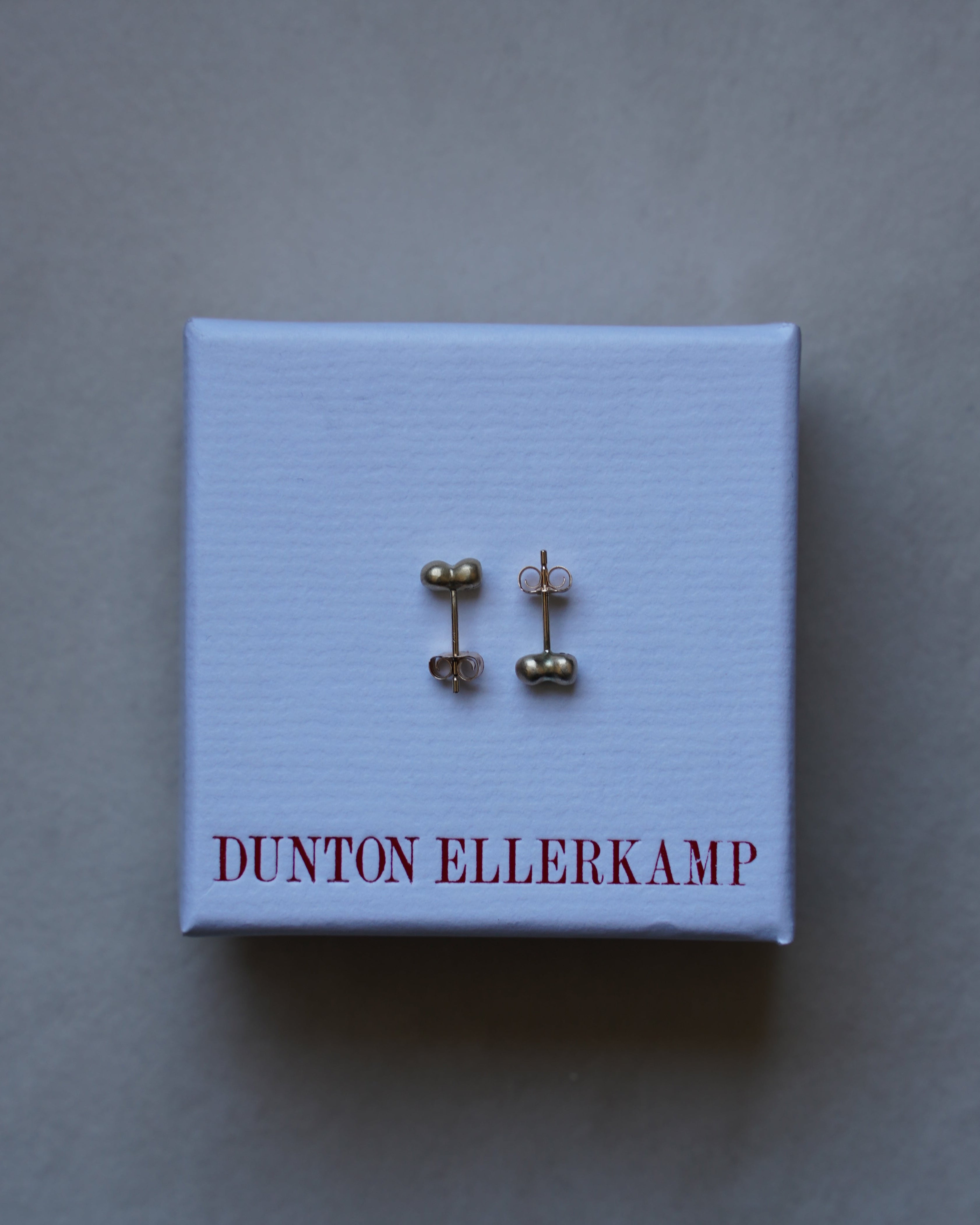 "Dunton Ellerkamp" 14k Two Dot Earrings