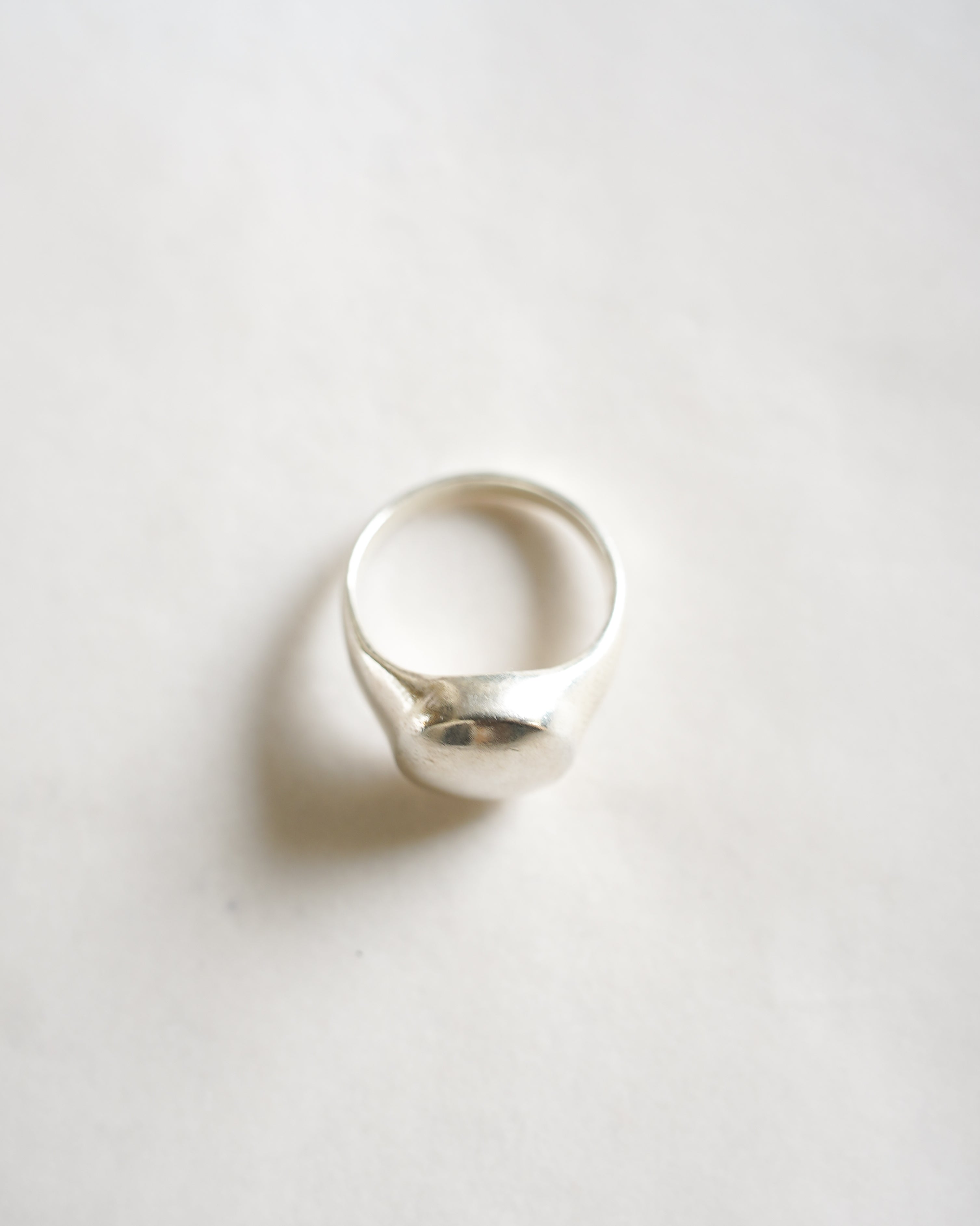 Round Top Silver Ring (SVR-26001)