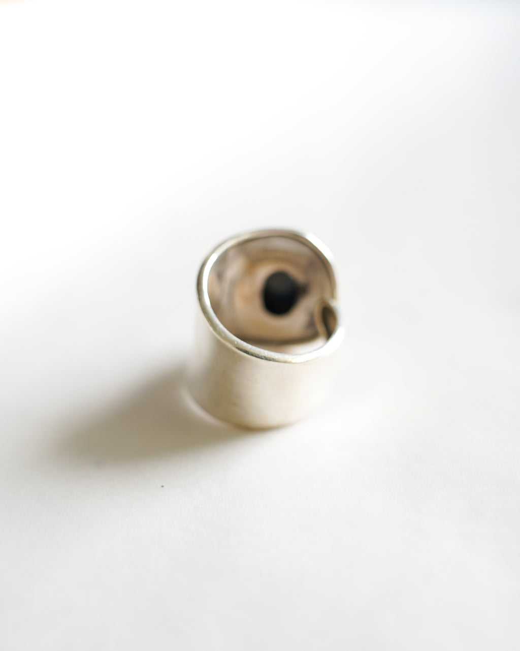 Lapis Wrap Silver Ring (SVR-26016)