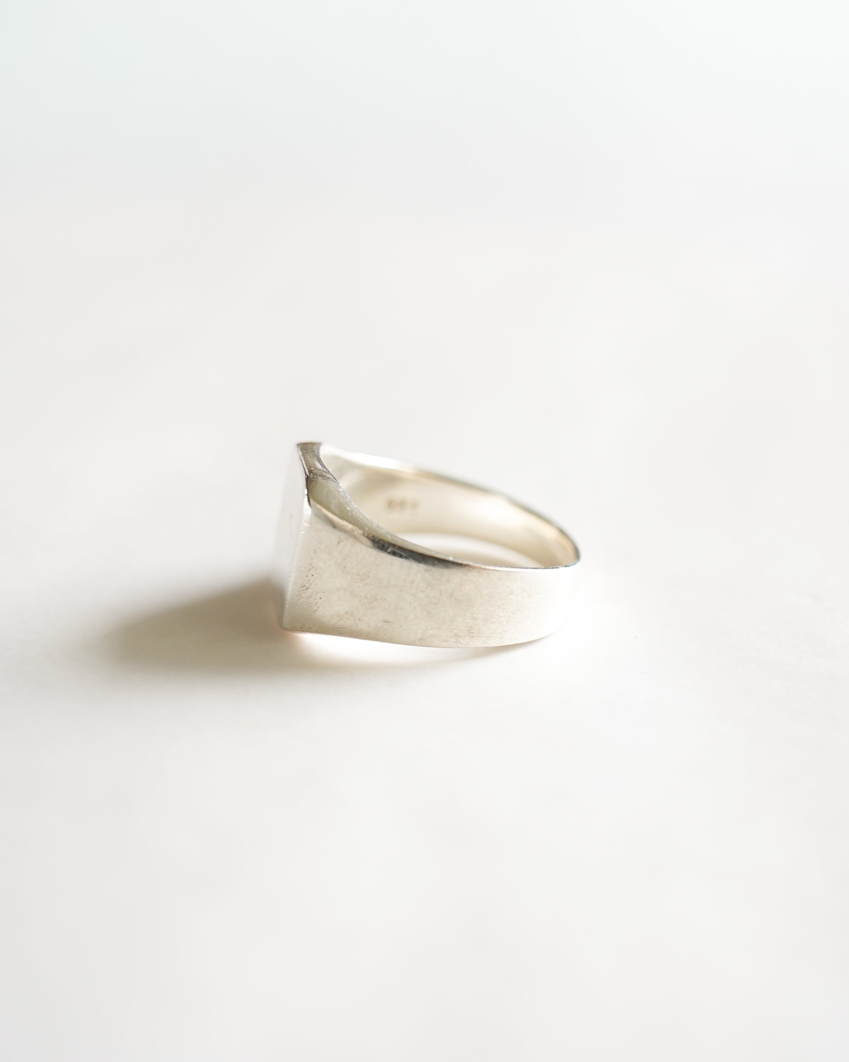 Signet Silver Ring (SVR-26003)