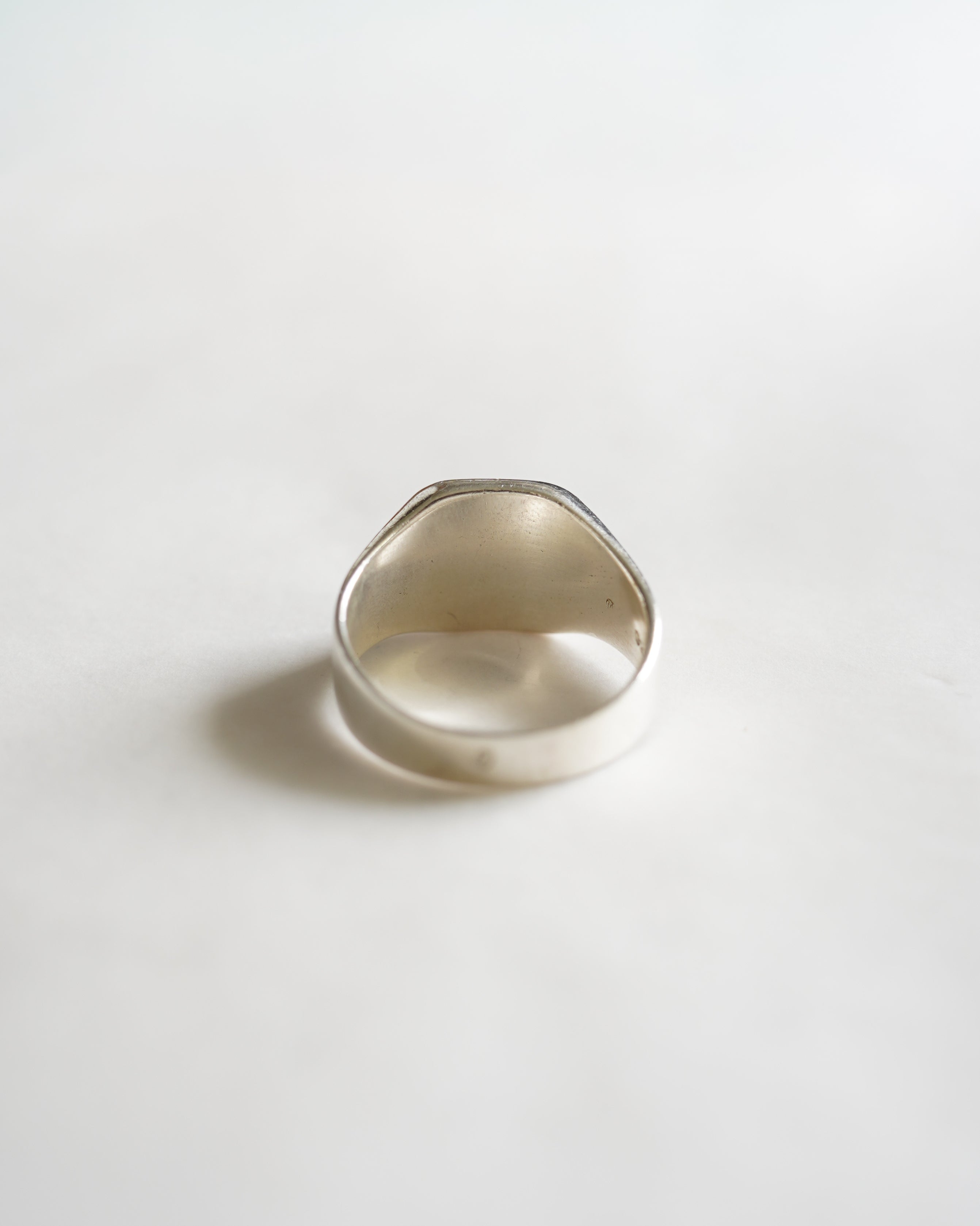 Signet Silver Ring (SVR-26003)