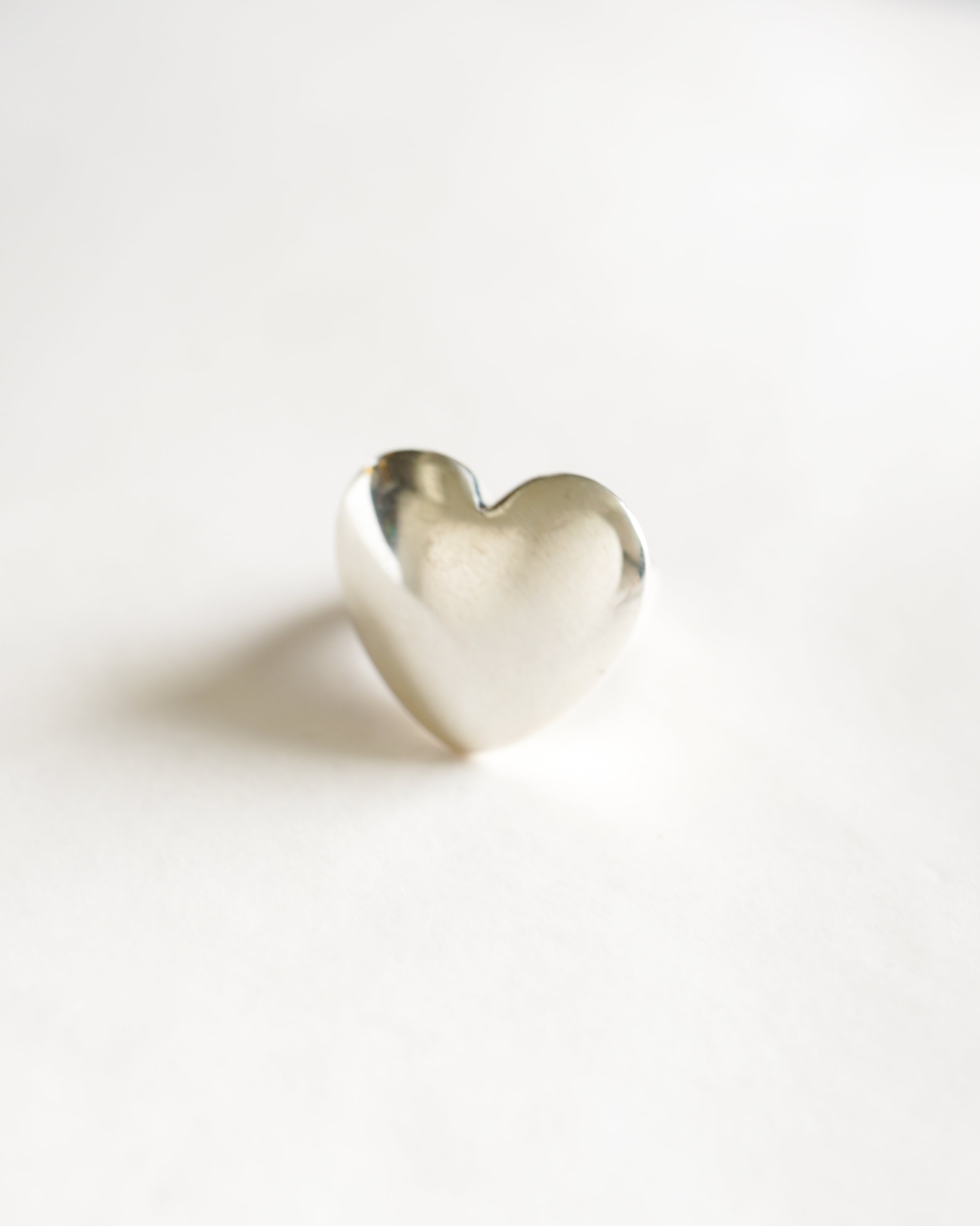 Bold Heart Silver Ring (SVR-26006)