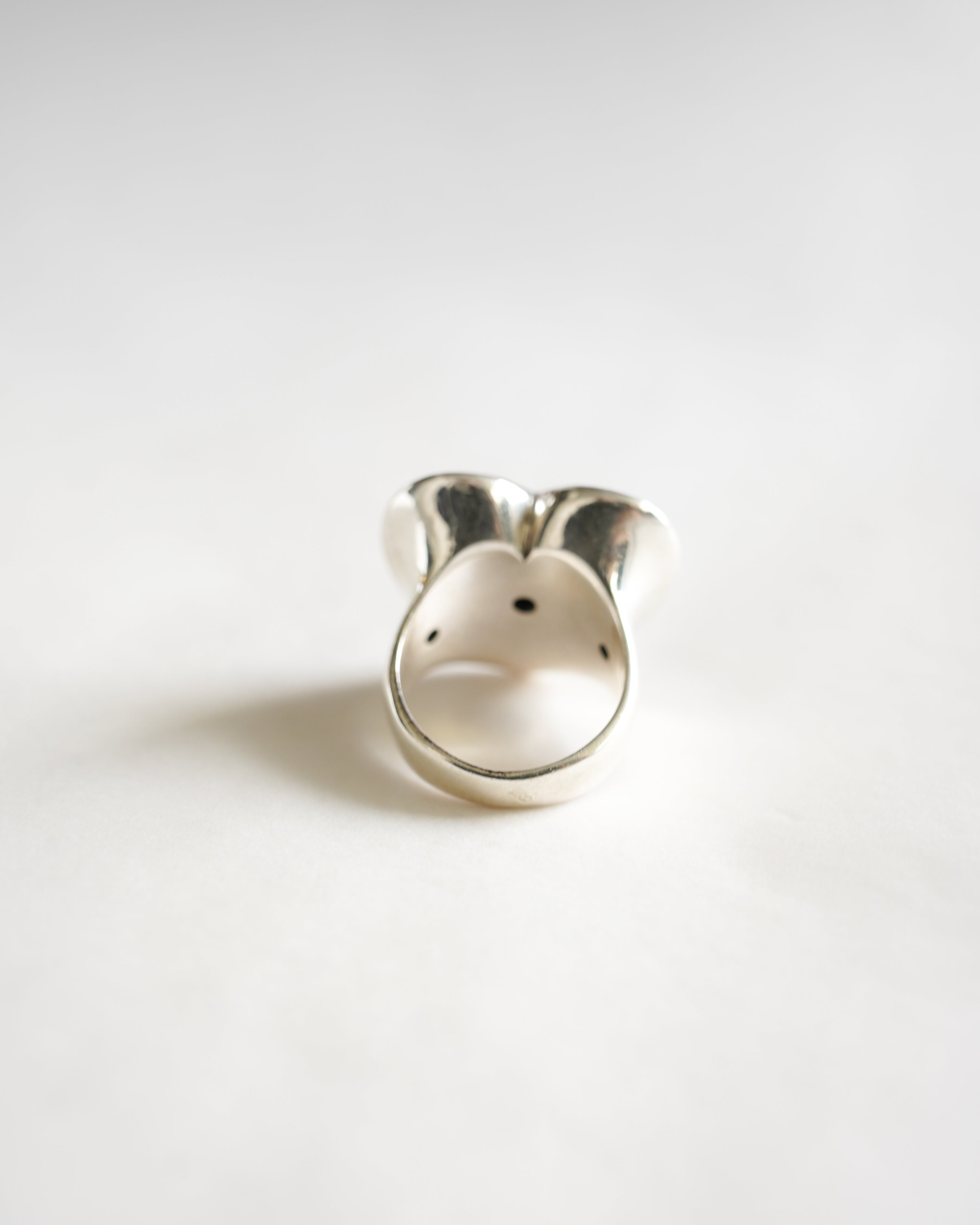 Bold Heart Silver Ring (SVR-26006)