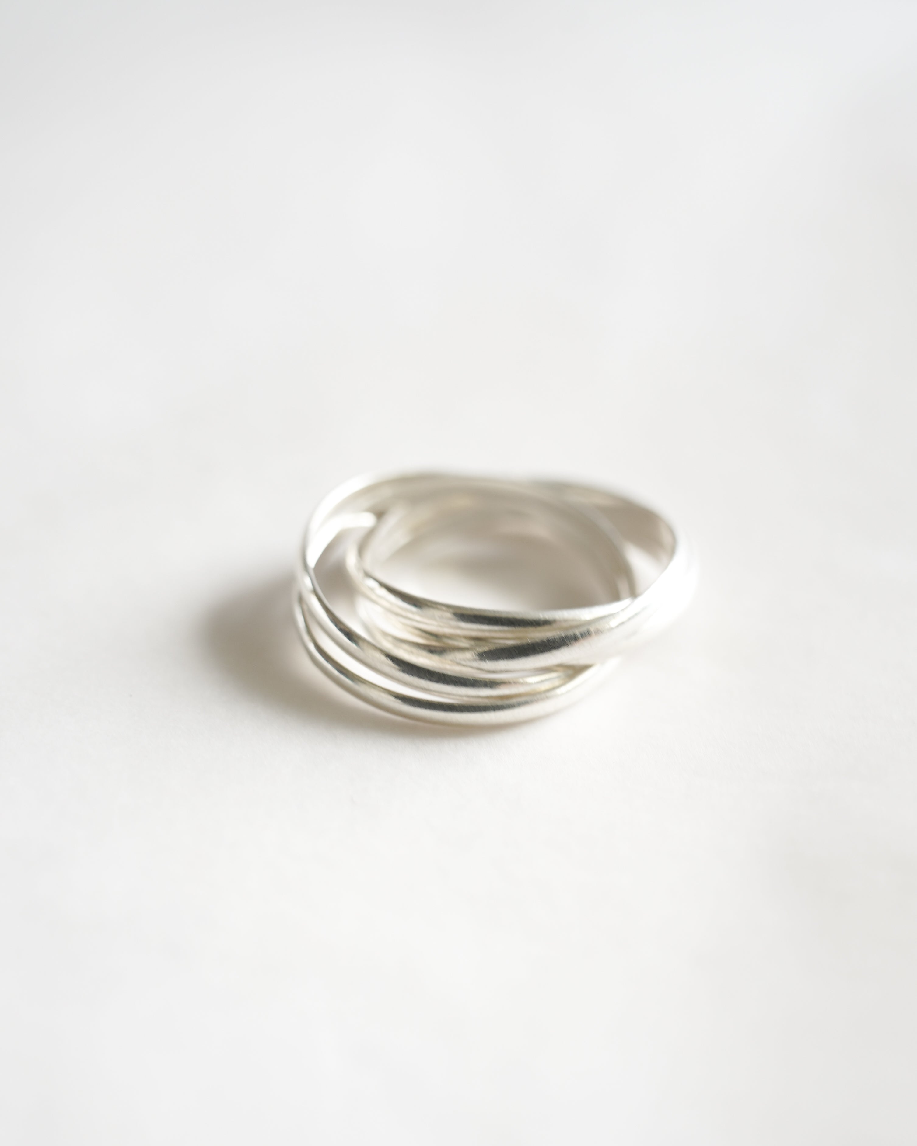 5 Links Silver Ring (SVR-26017-1)