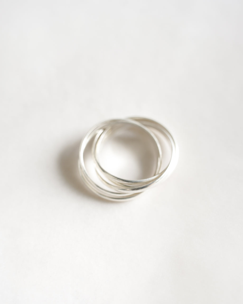 5 Links Silver Ring (SVR-26017-2)