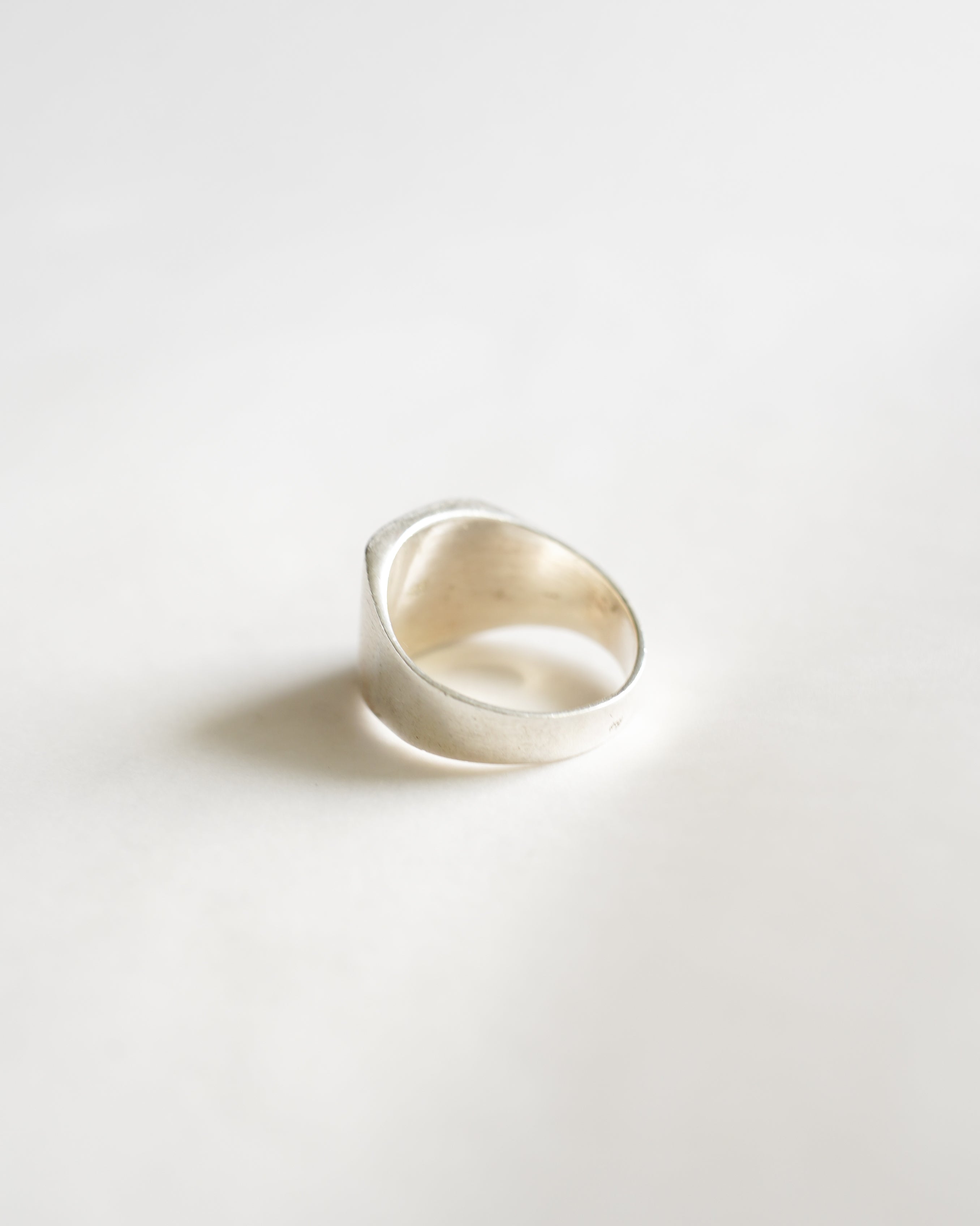 Signet Silver Ring (SVR-26004)