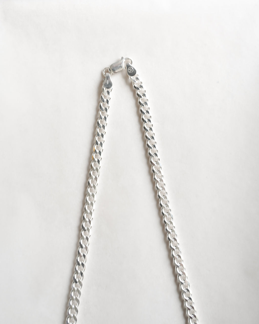 Chain Silver Necklace (SVNL-26004)