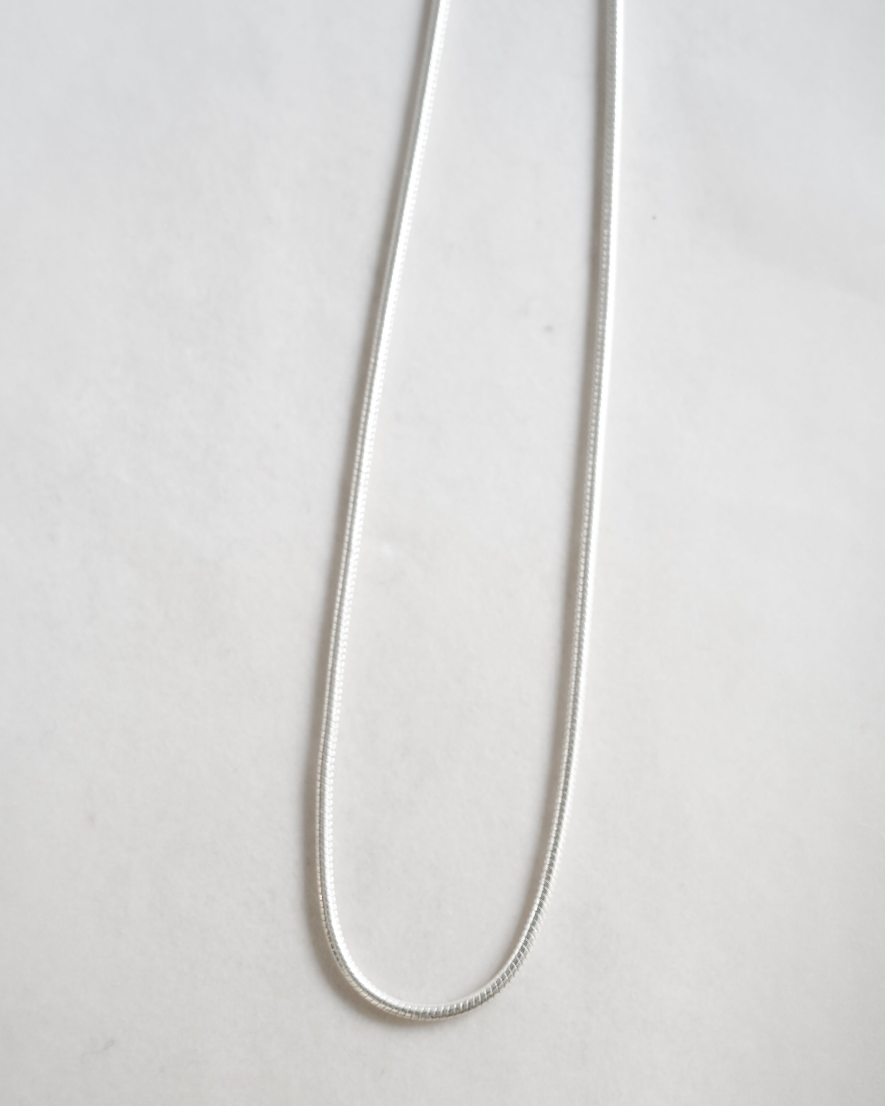 Snake Silver Chain Necklace (SVNL-26008-2)