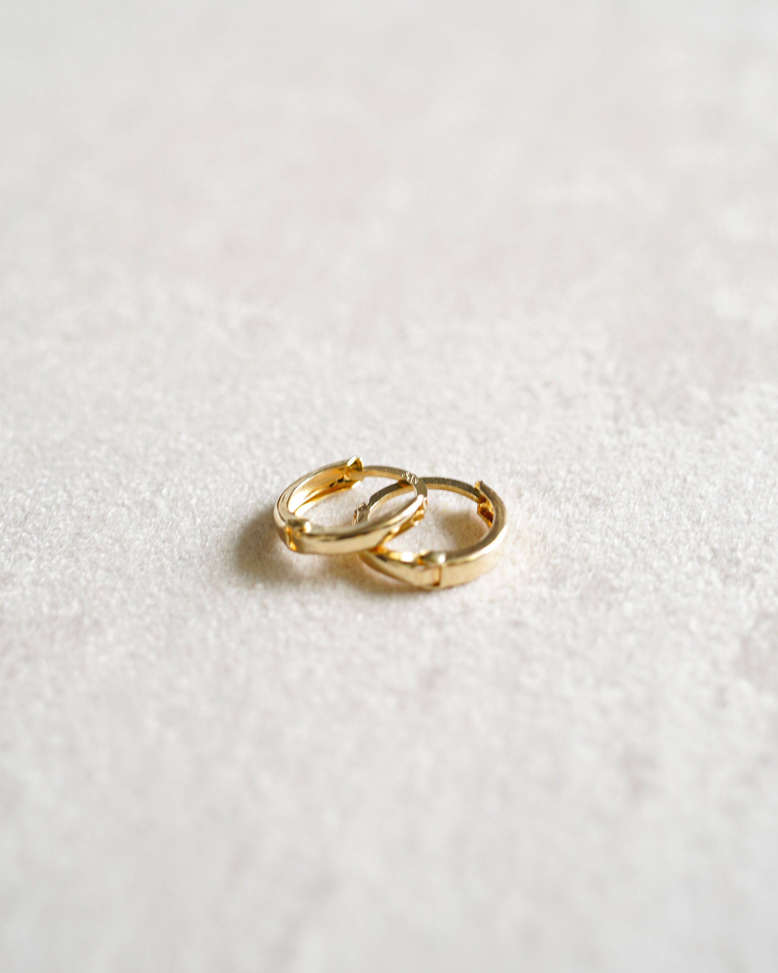14K Gold Hoops (GDE-25007)