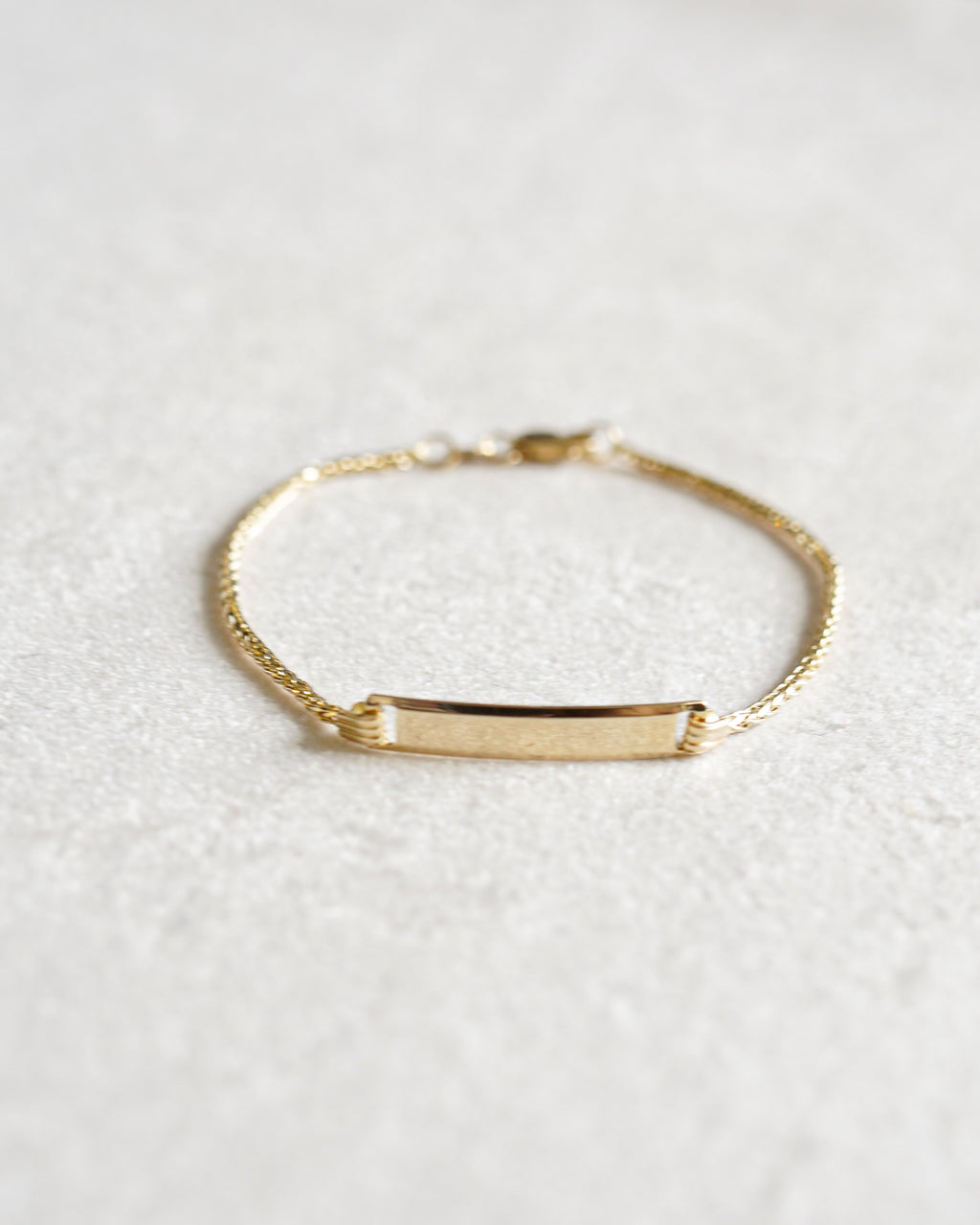 14K Gold ID Bracelet (GDB-26011)