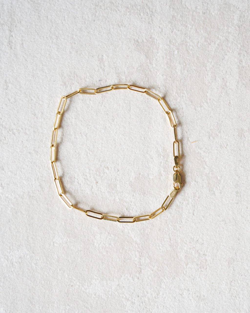 14K Fine Clip Chain Bracelet (GDB-26017)
