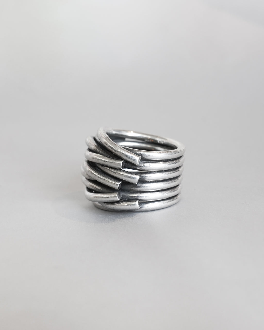 Interwoven Silver Ring (SVR-26020)