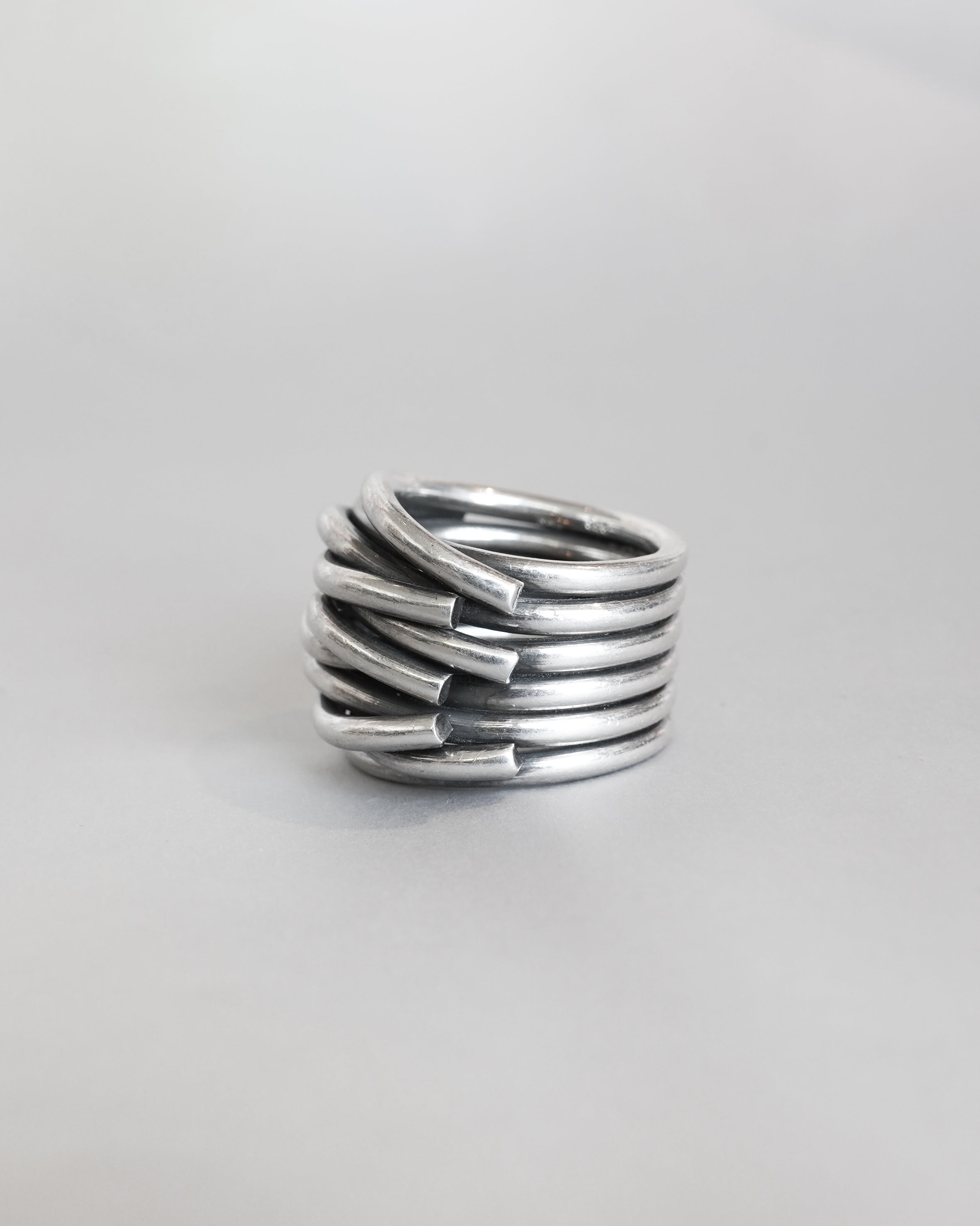 Interwoven Silver Ring (SVR-26020)