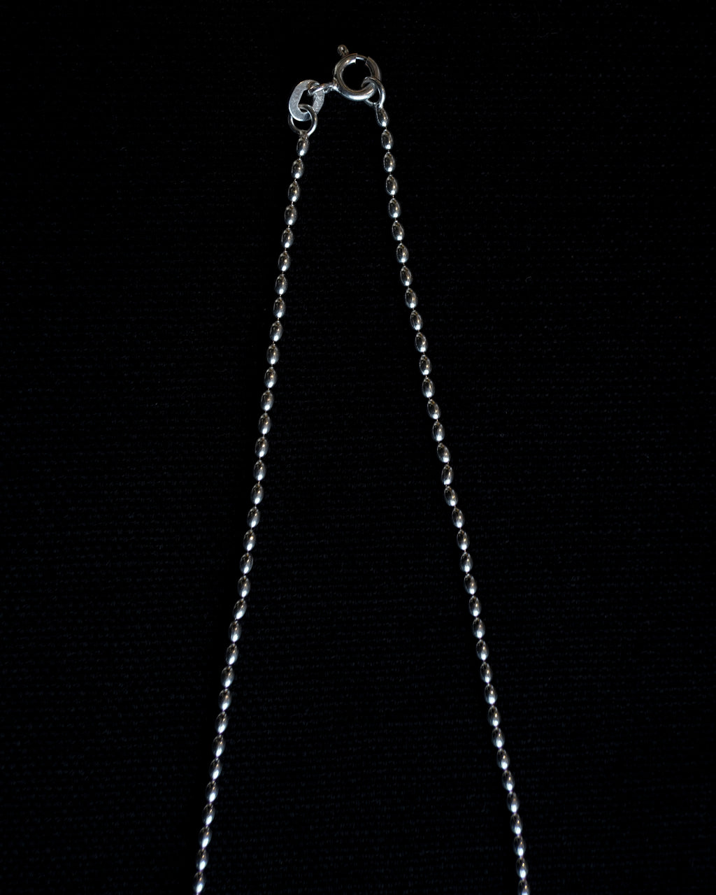 Ball Chain Silver Necklace (SVNL-26012)