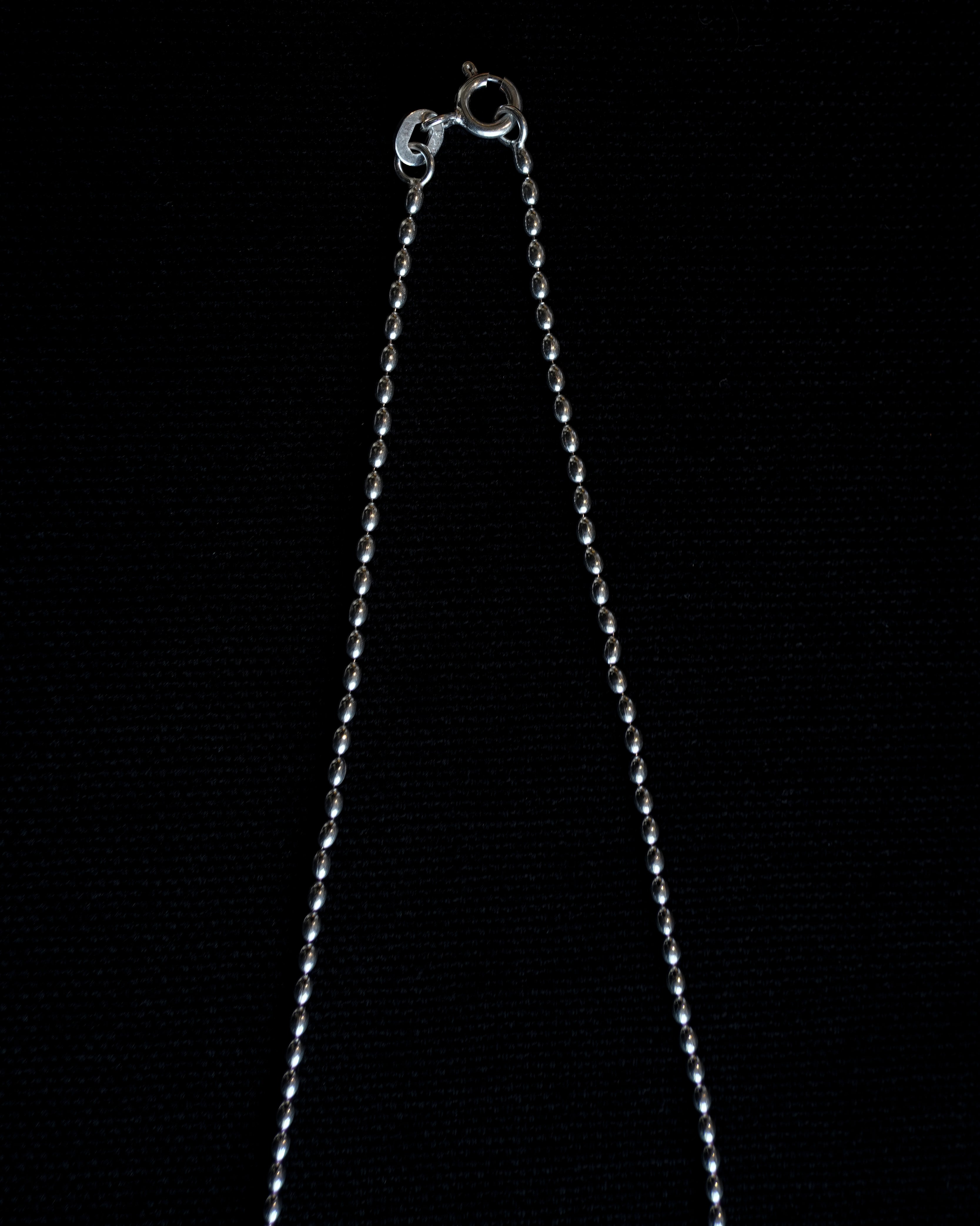 Ball Chain Silver Necklace (SVNL-26012)