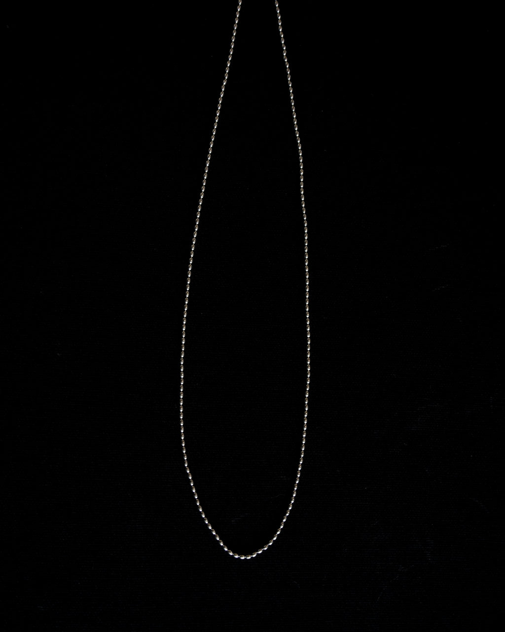 Ball Chain Silver Necklace (SVNL-26012)