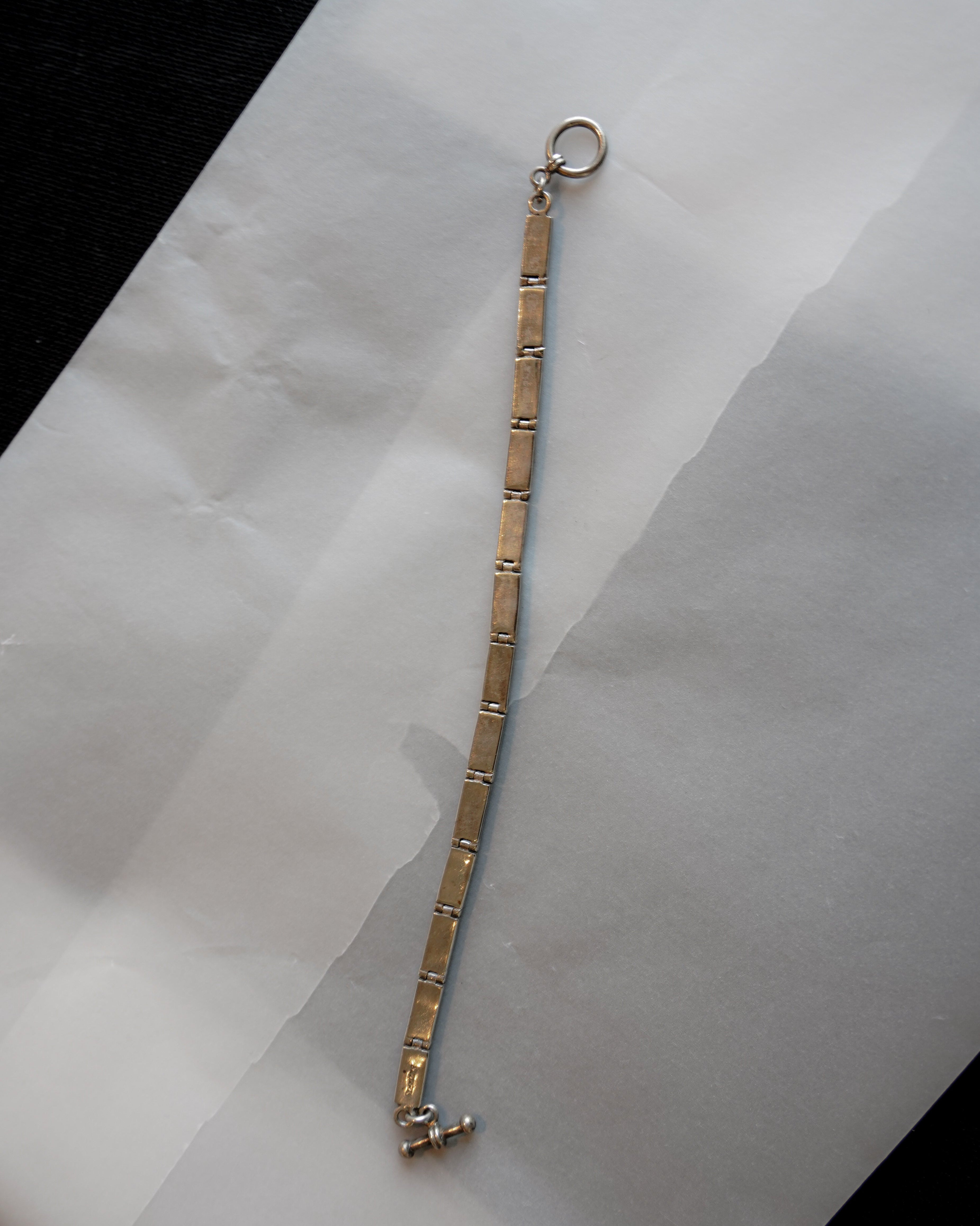 Onyx Panel Link Bracelet (SVBL26SS014-2)