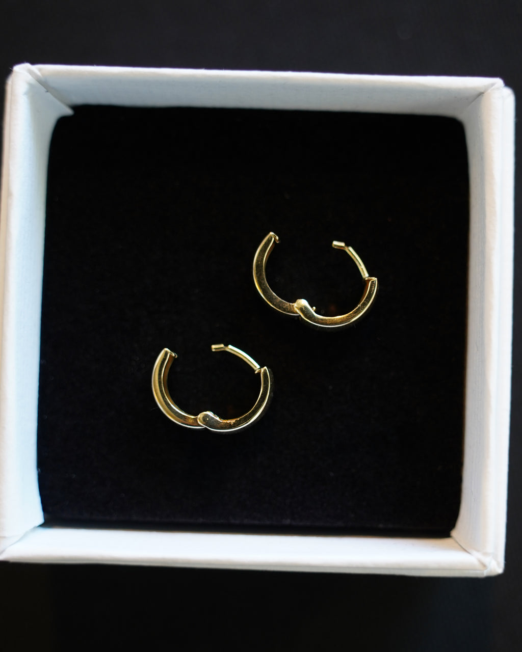 14K Gold Hoops (GDE-25AW0-2)