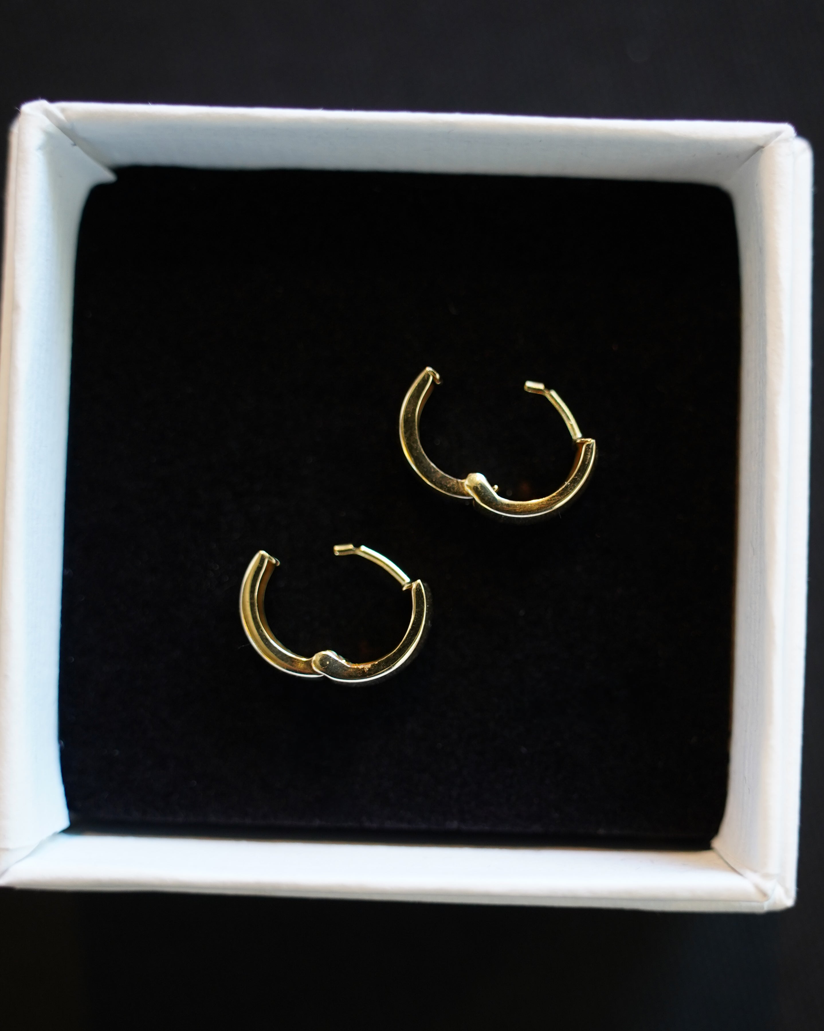 14K Gold Hoops (GDE-25AW0-2)