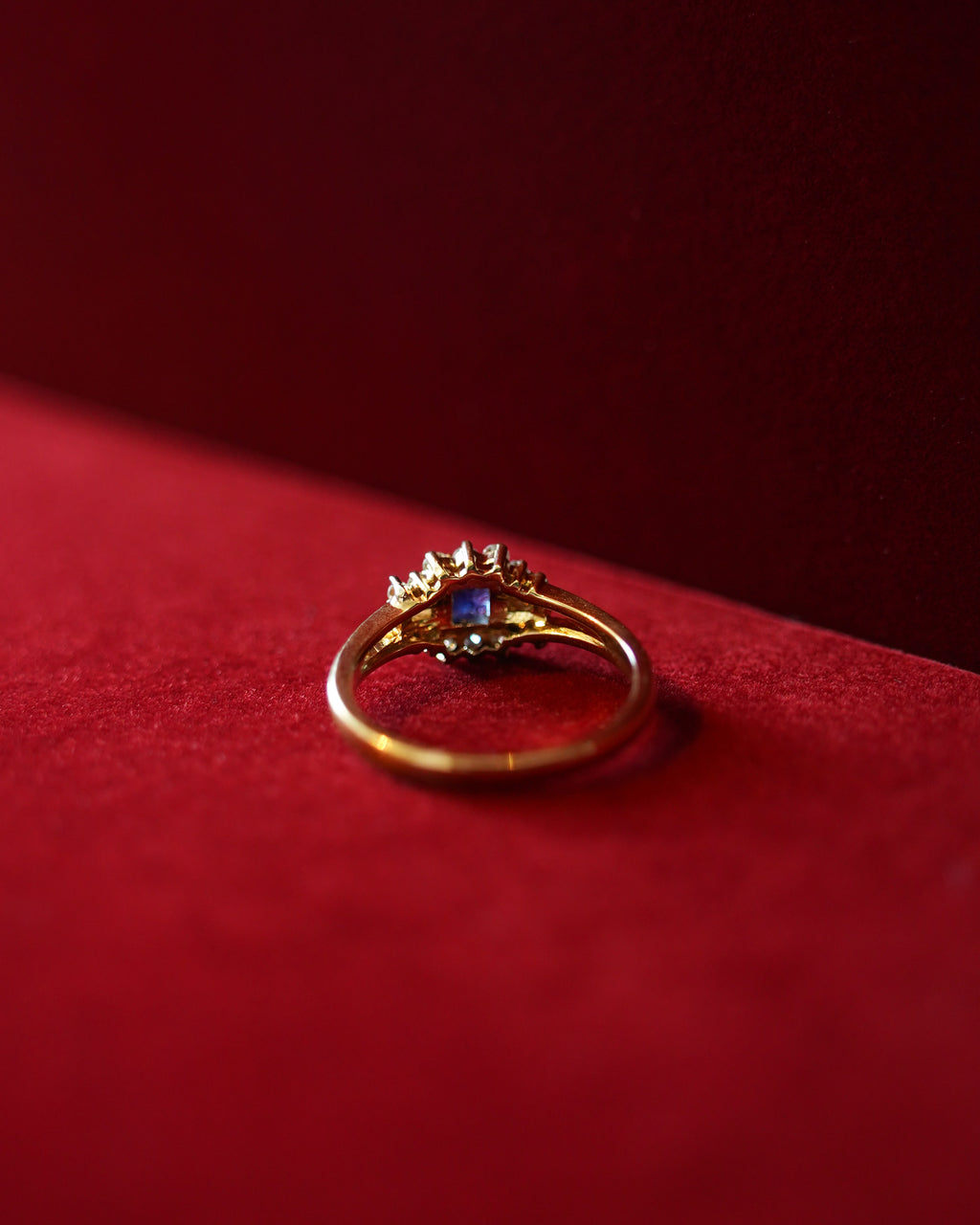 14K Sapphire × Diamond Ring (GDR-26007)