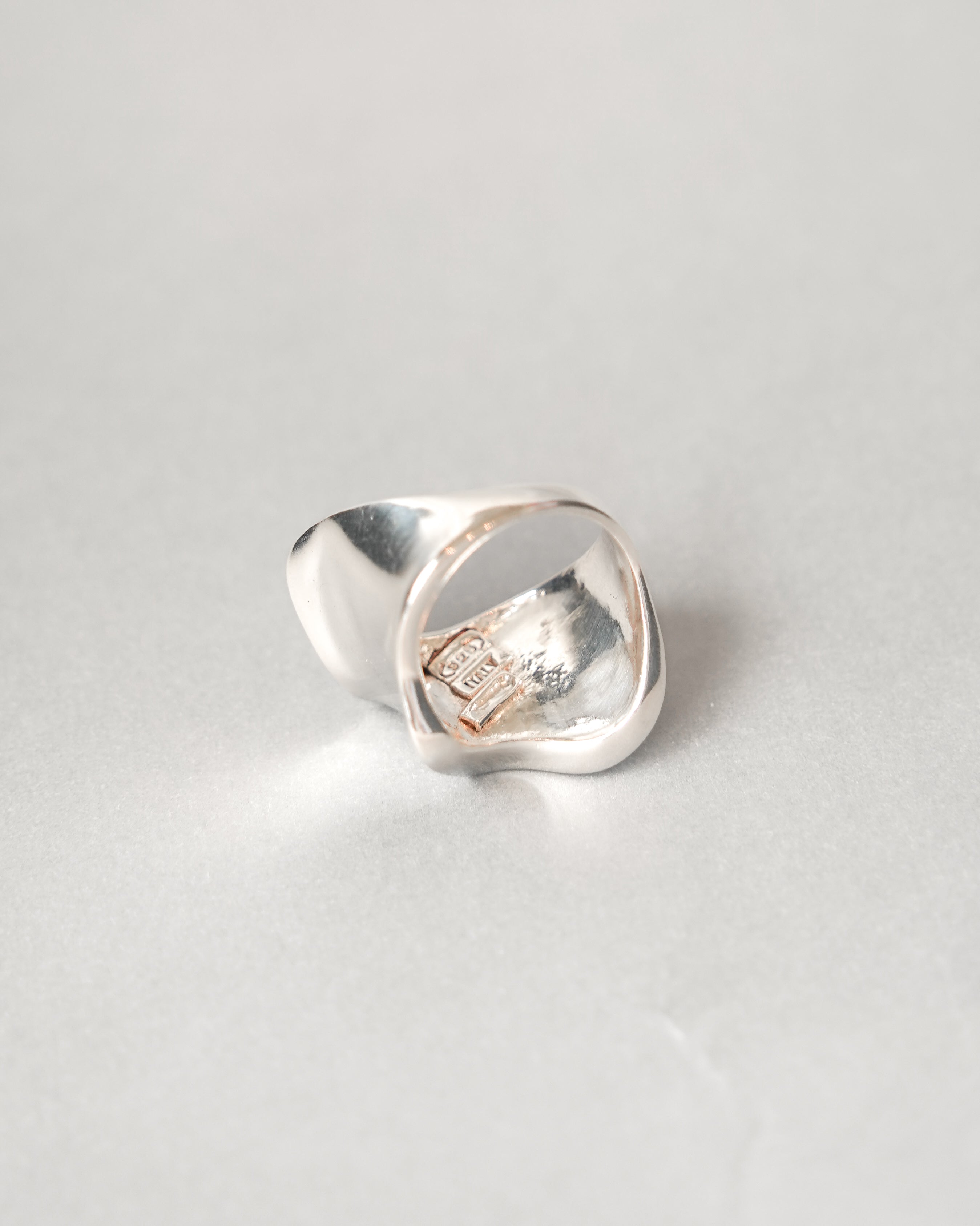 Wave Edge Silver Ring (SVR-26SS042)