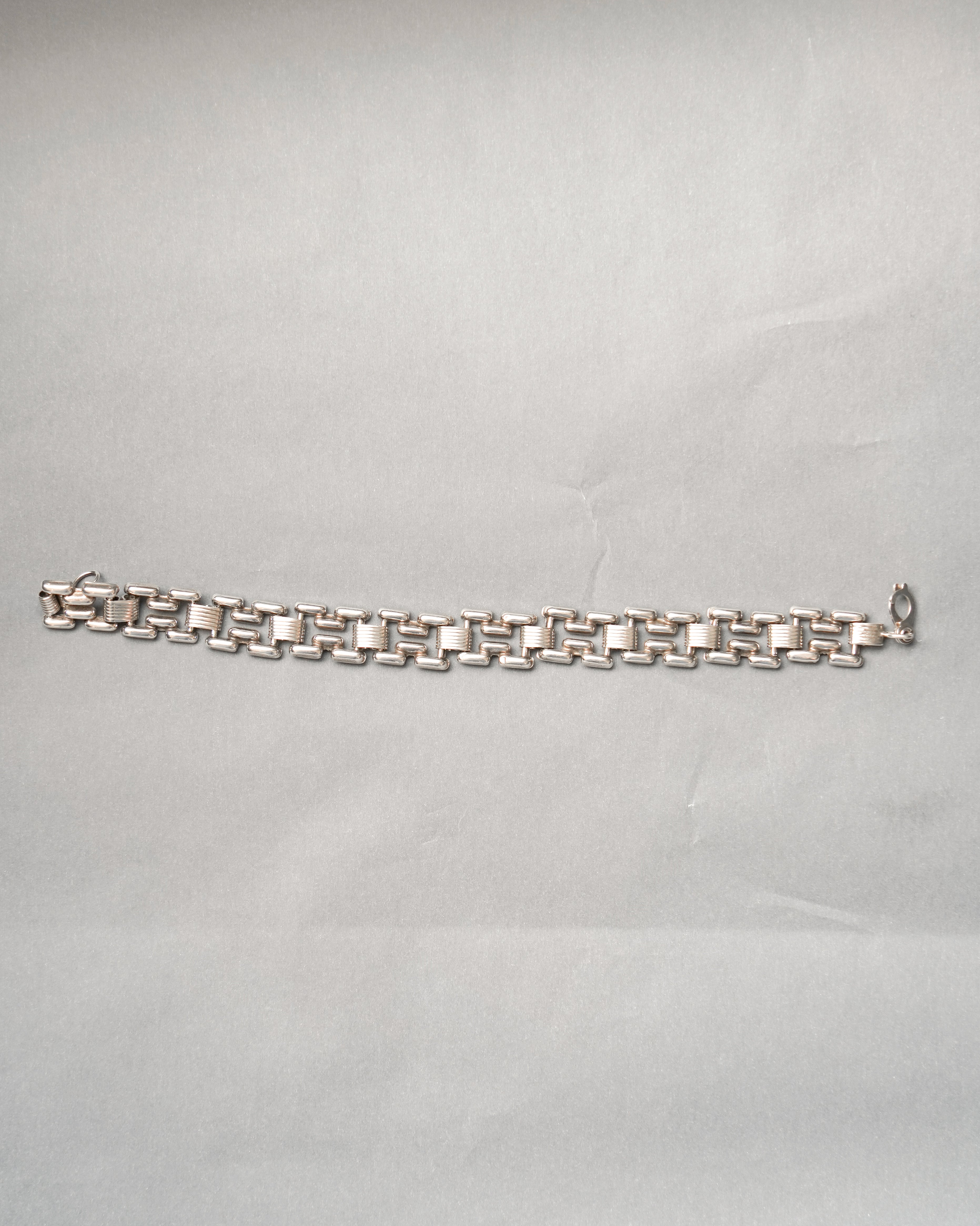 Link Chain Silver Bracelet (SVBL-26SS028)