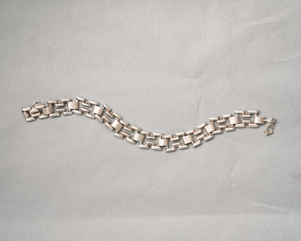Link Chain Silver Bracelet (SVBL-26SS028)