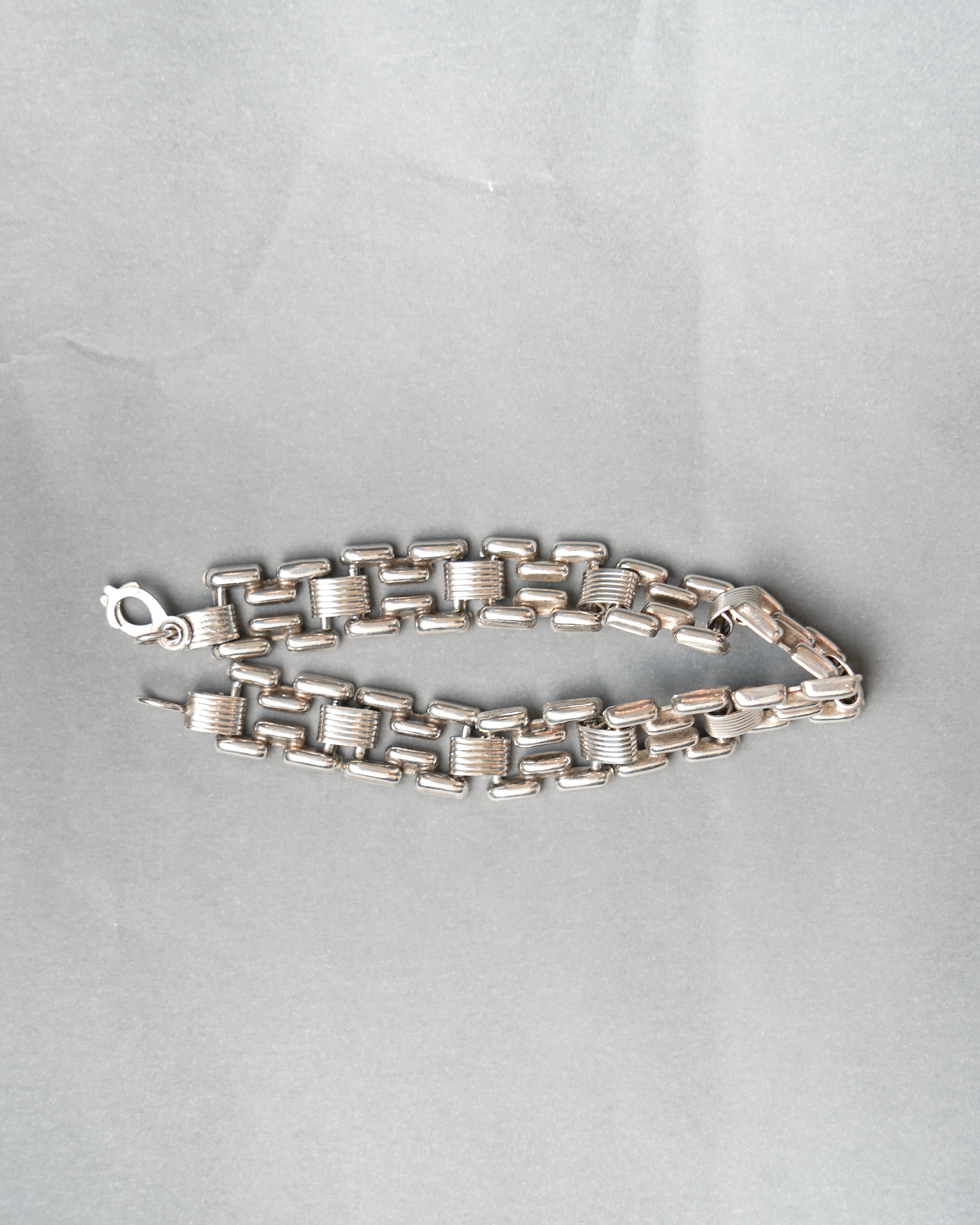 Link Chain Silver Bracelet (SVBL-26SS028)
