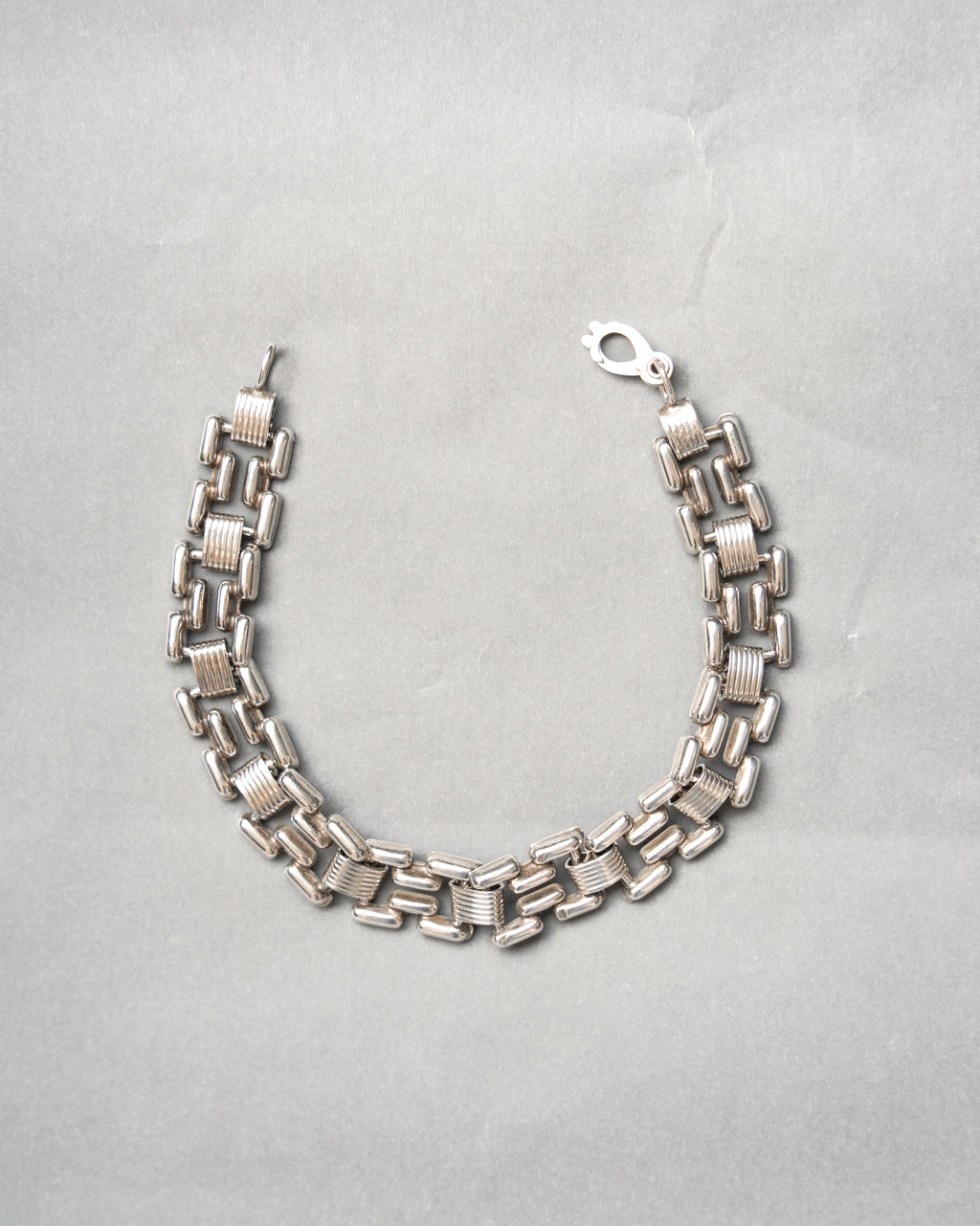 Link Chain Silver Bracelet (SVBL-26SS028)