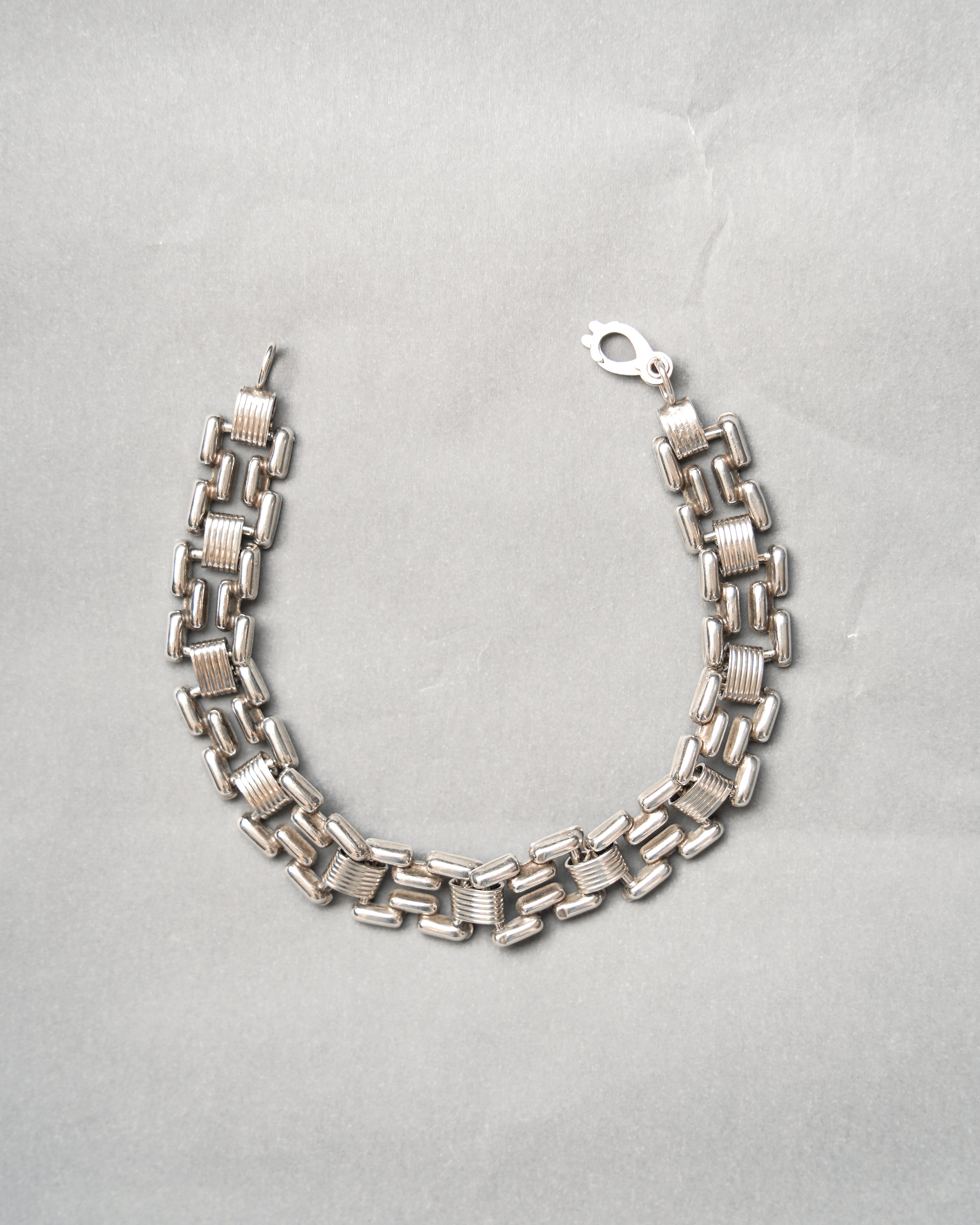 Link Chain Silver Bracelet (SVBL-26SS028)