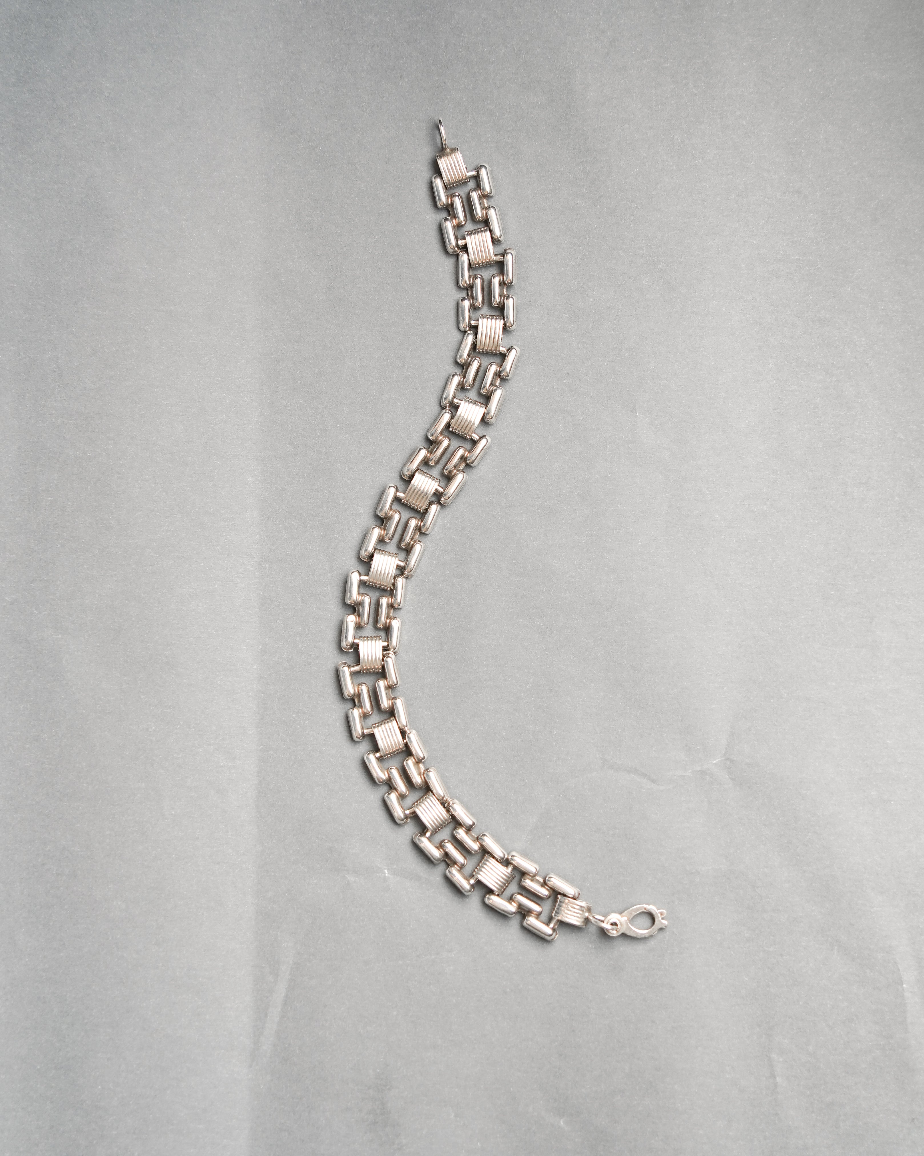 Link Chain Silver Bracelet (SVBL-26SS028)