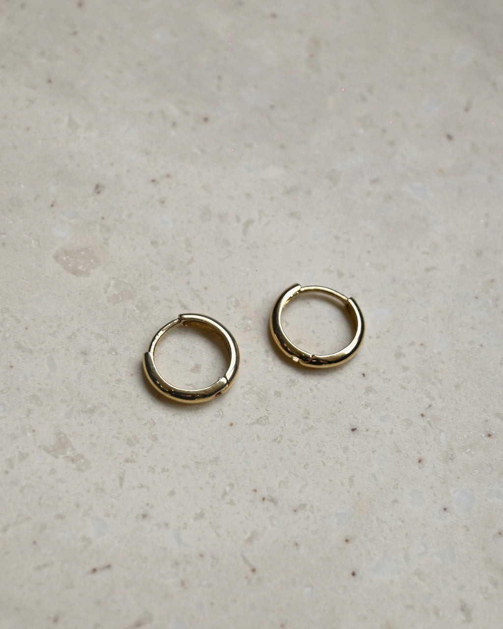 14K Gold Hoops