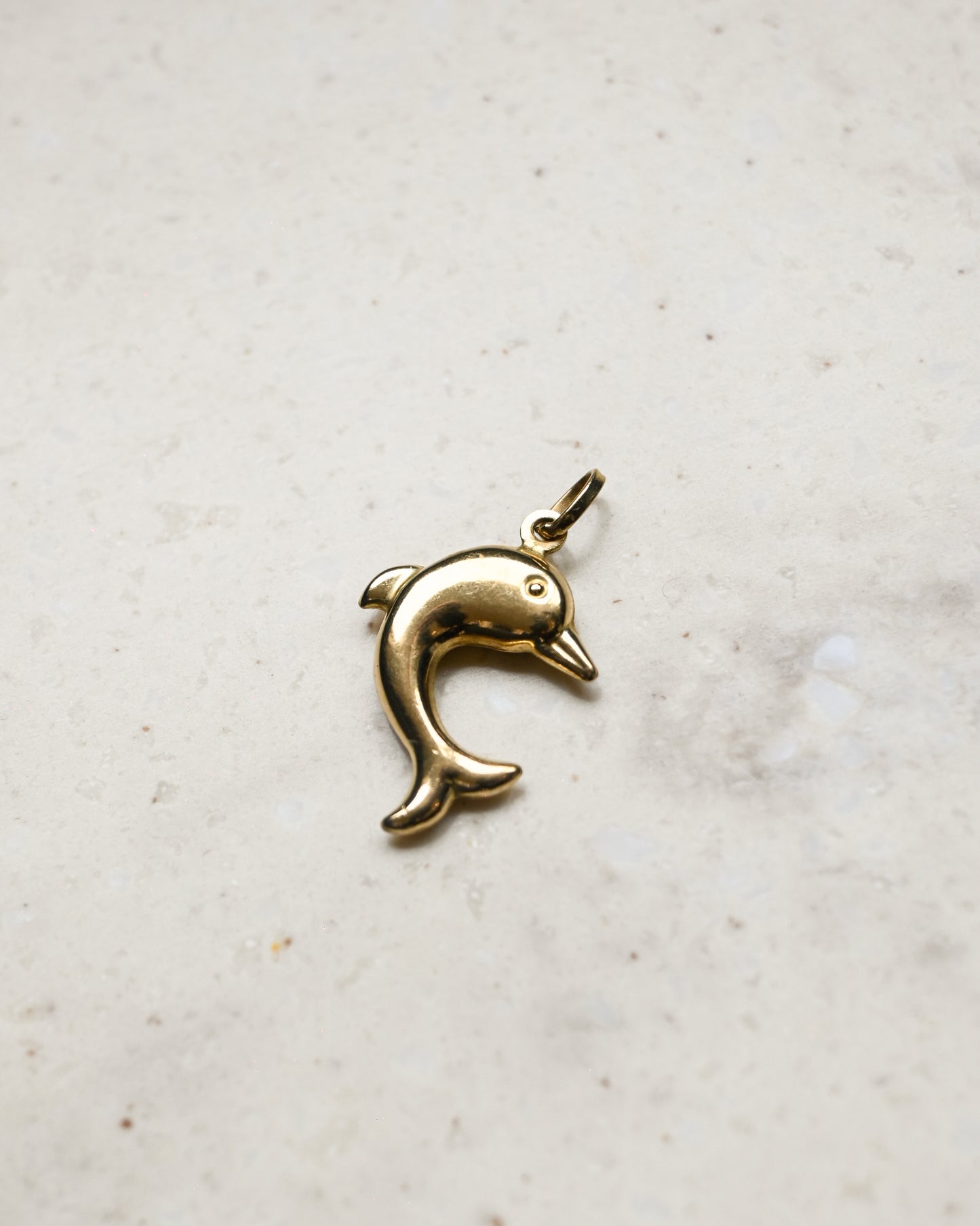 9K Gold Charm - Dolphin