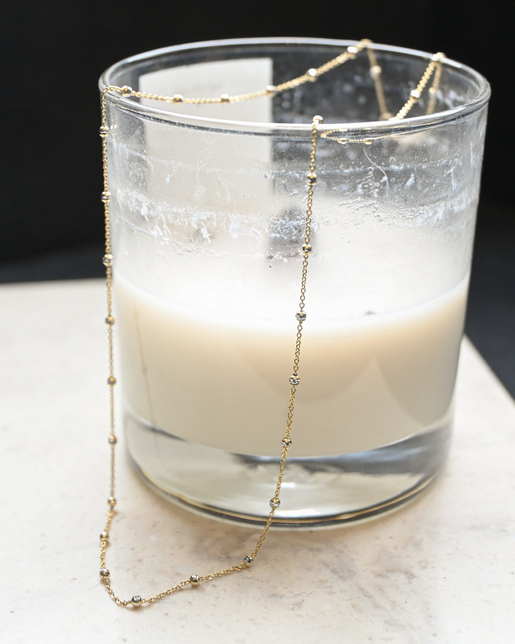 14K Moon Cable Chain