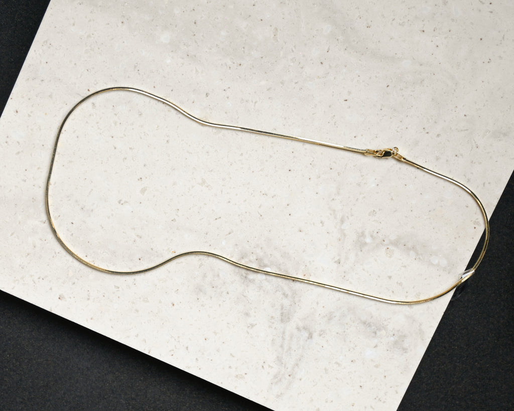 10K Solid Gold Snake Chain