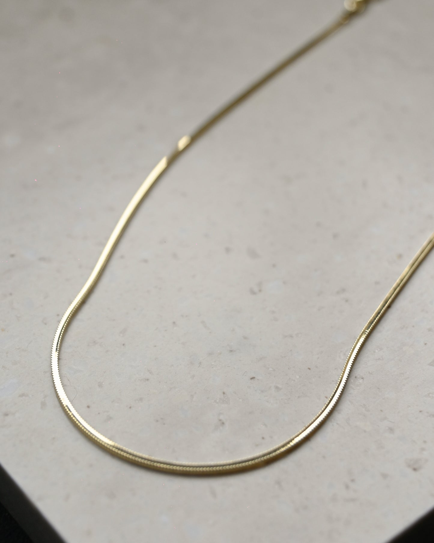 10K Solid Gold Snake Chain