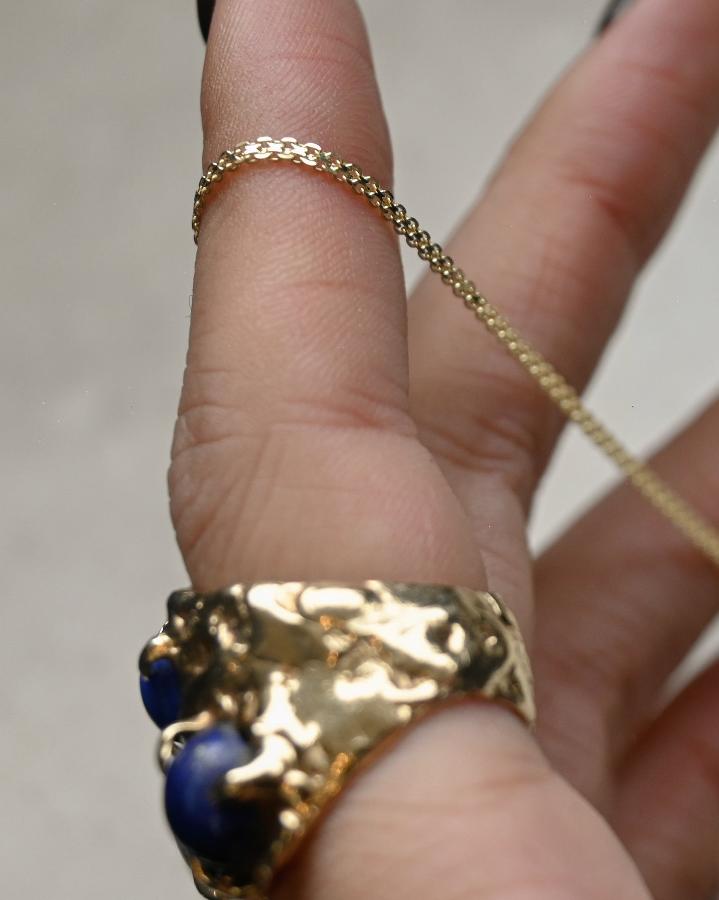 10K Gold Bismarck Chain Bracelet