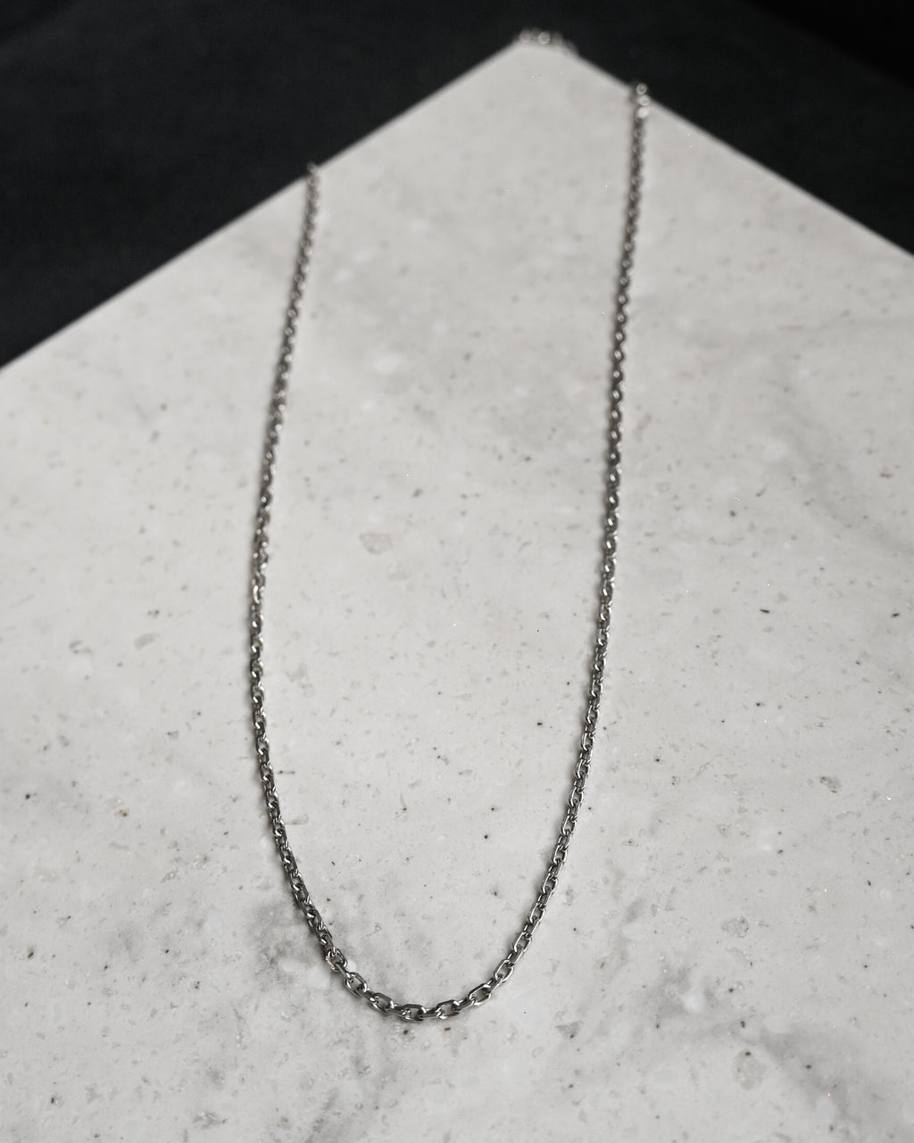 Silver Anker Chain Necklace
