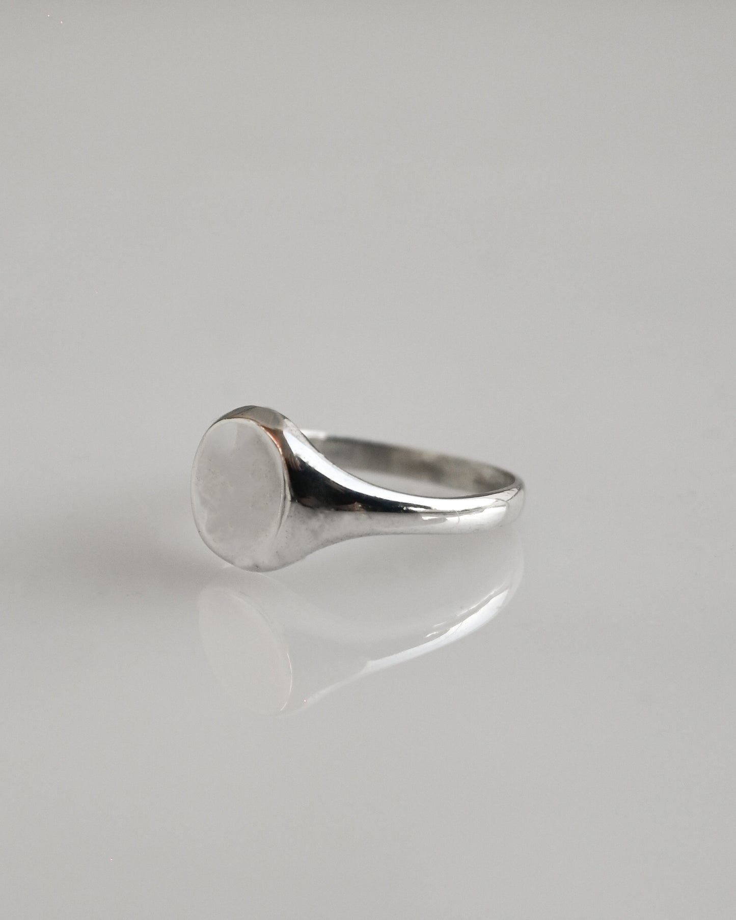 Signet Silver Ring (11号)