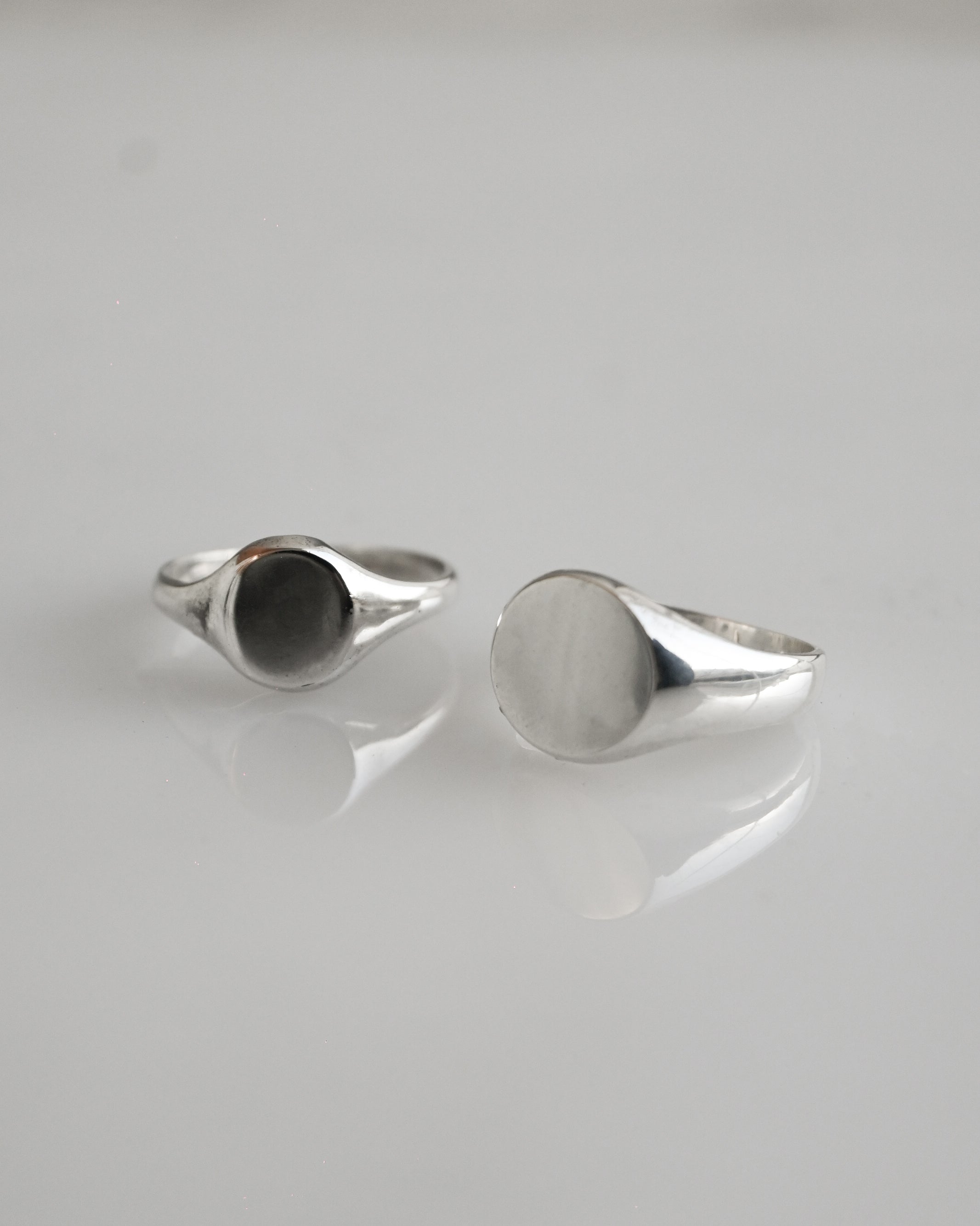 Signet Silver Ring (11号)