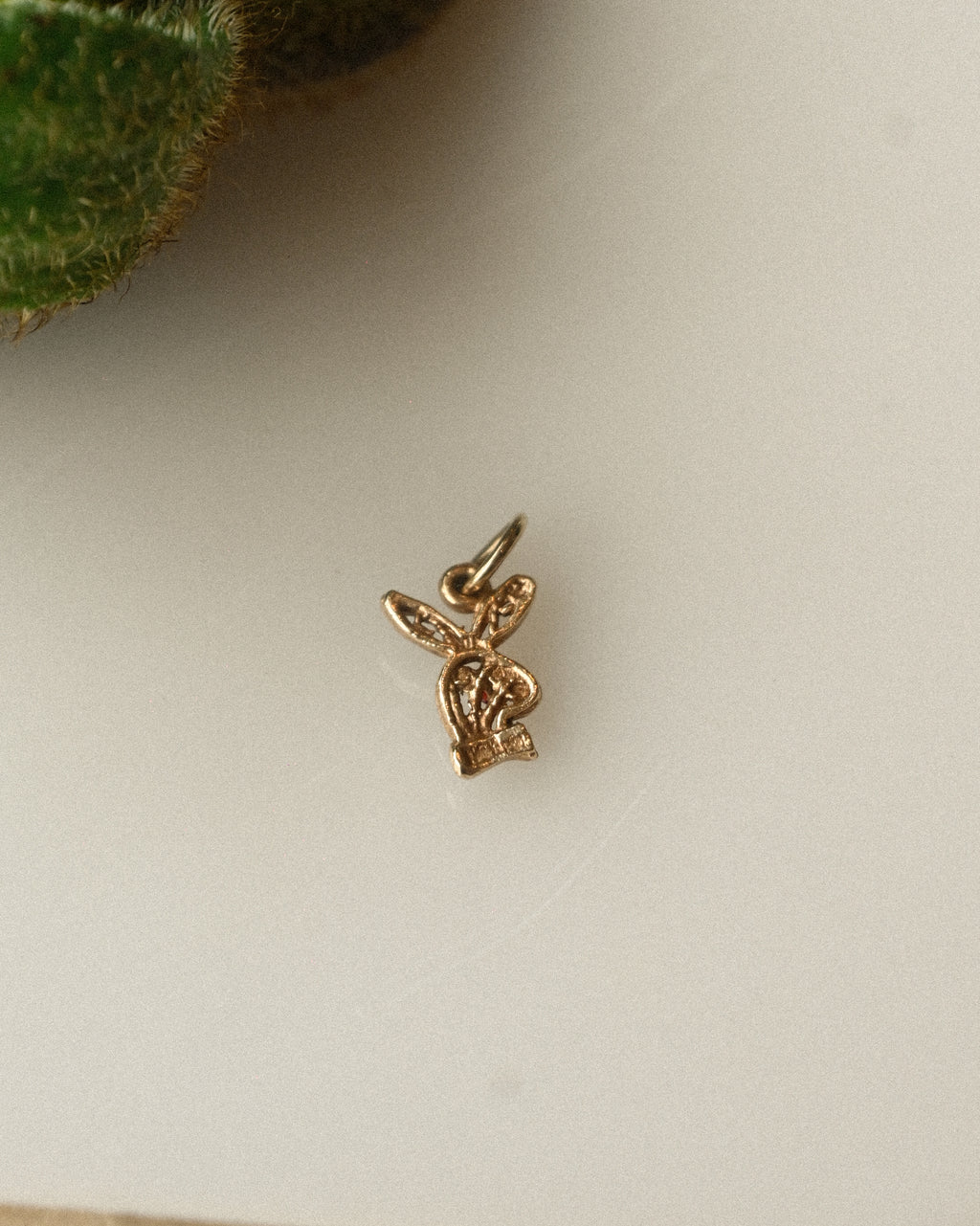 10K Playboy Bunny Rabbit Charm