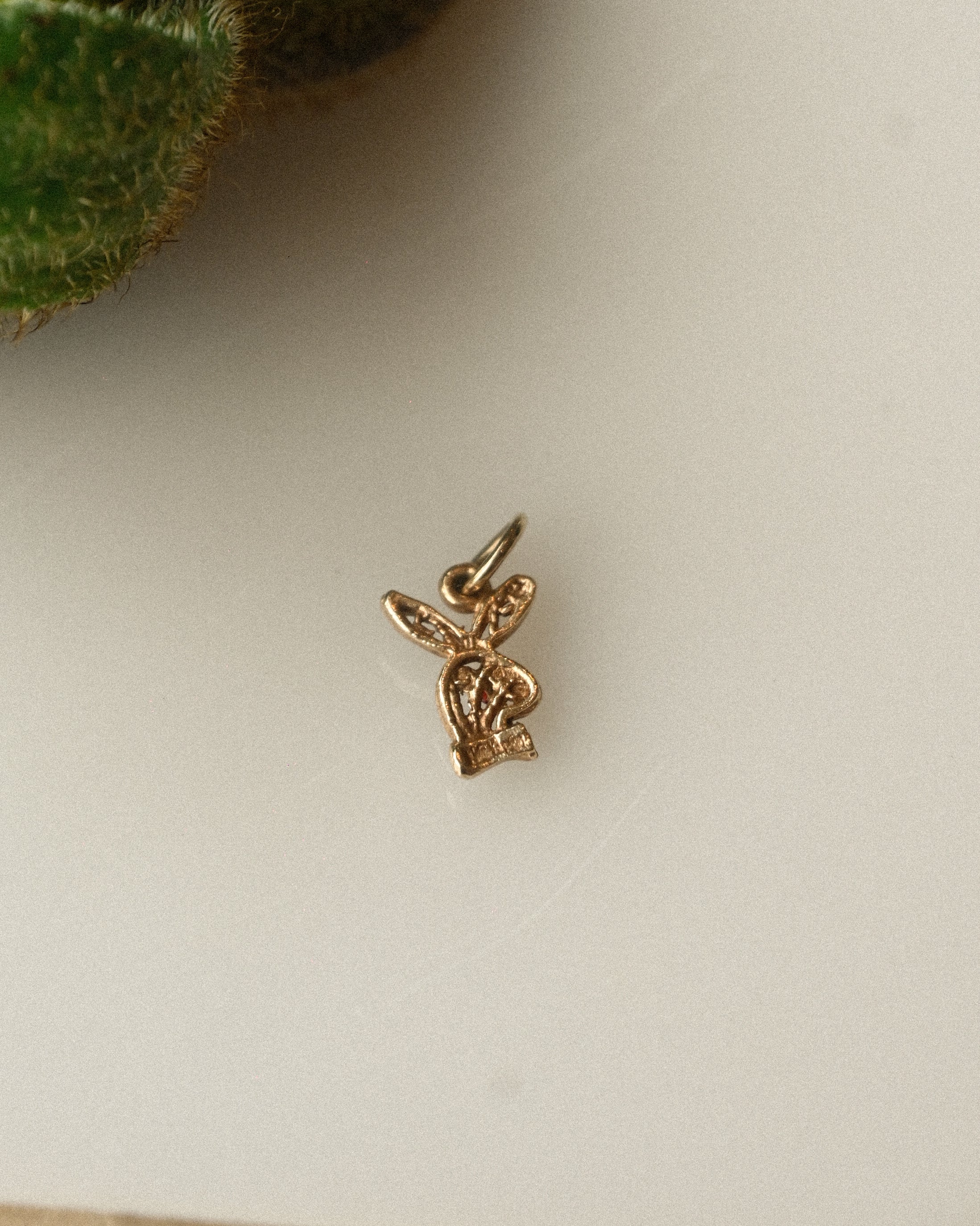 10K Playboy Bunny Rabbit Charm