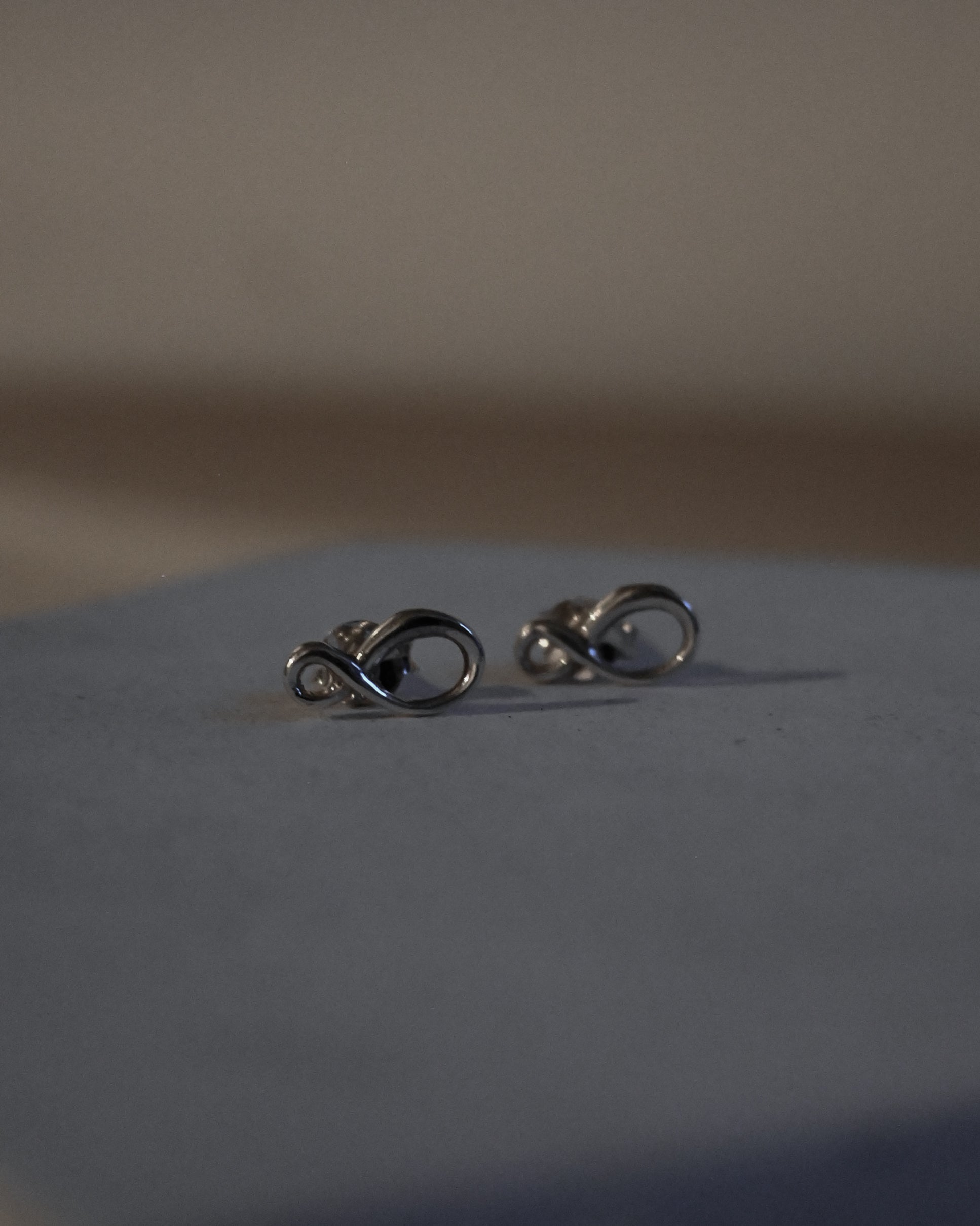 Studs Earrings -  ∞