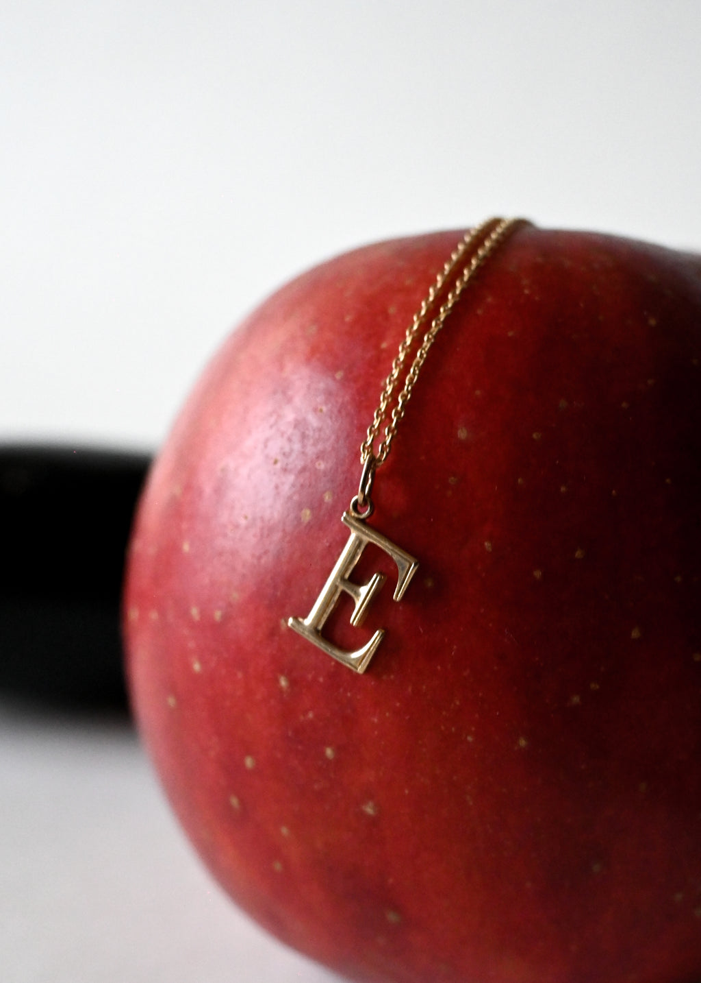 14k Gold Initial Charm, Alphabet