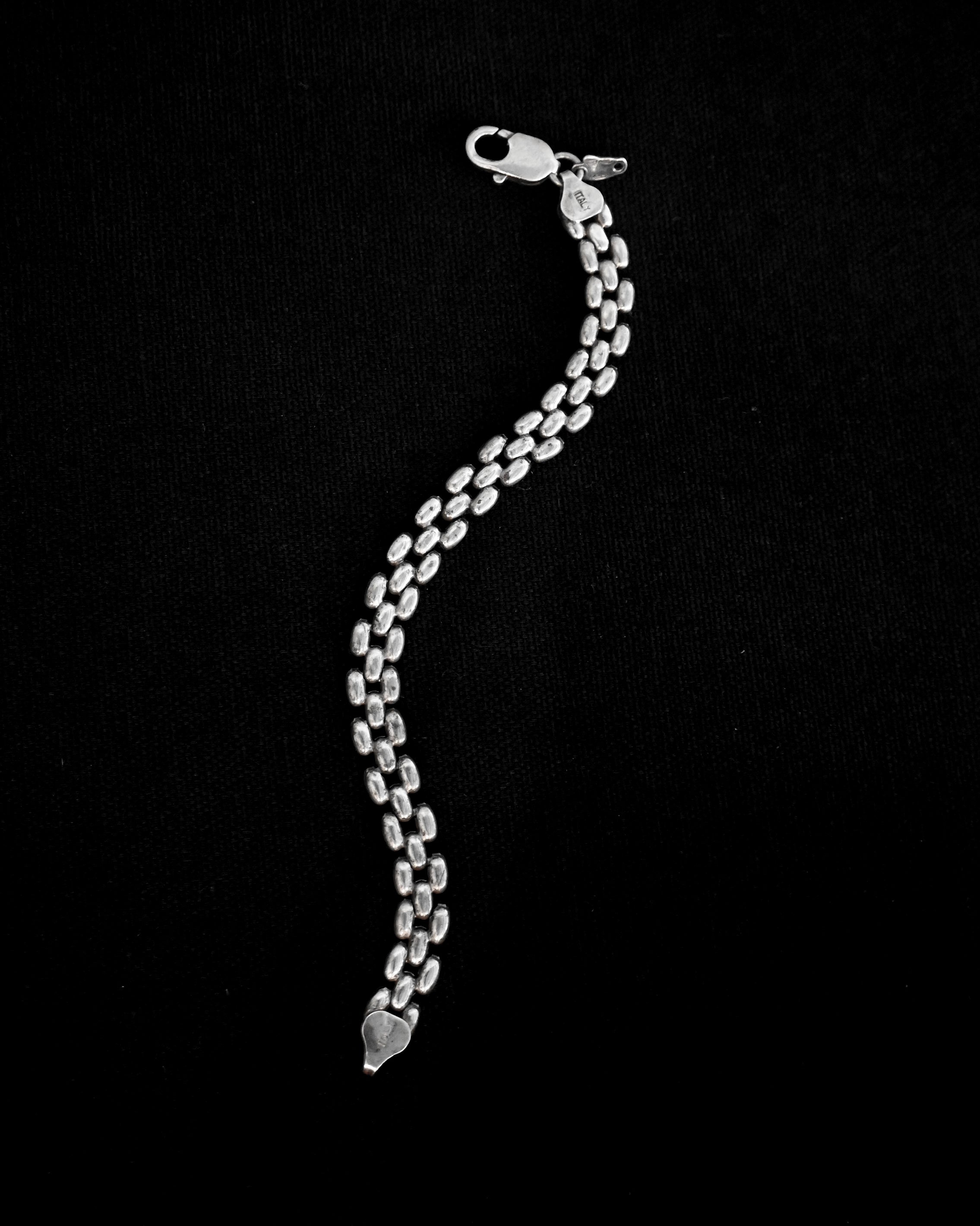 Panther Chain Silver Bracelet