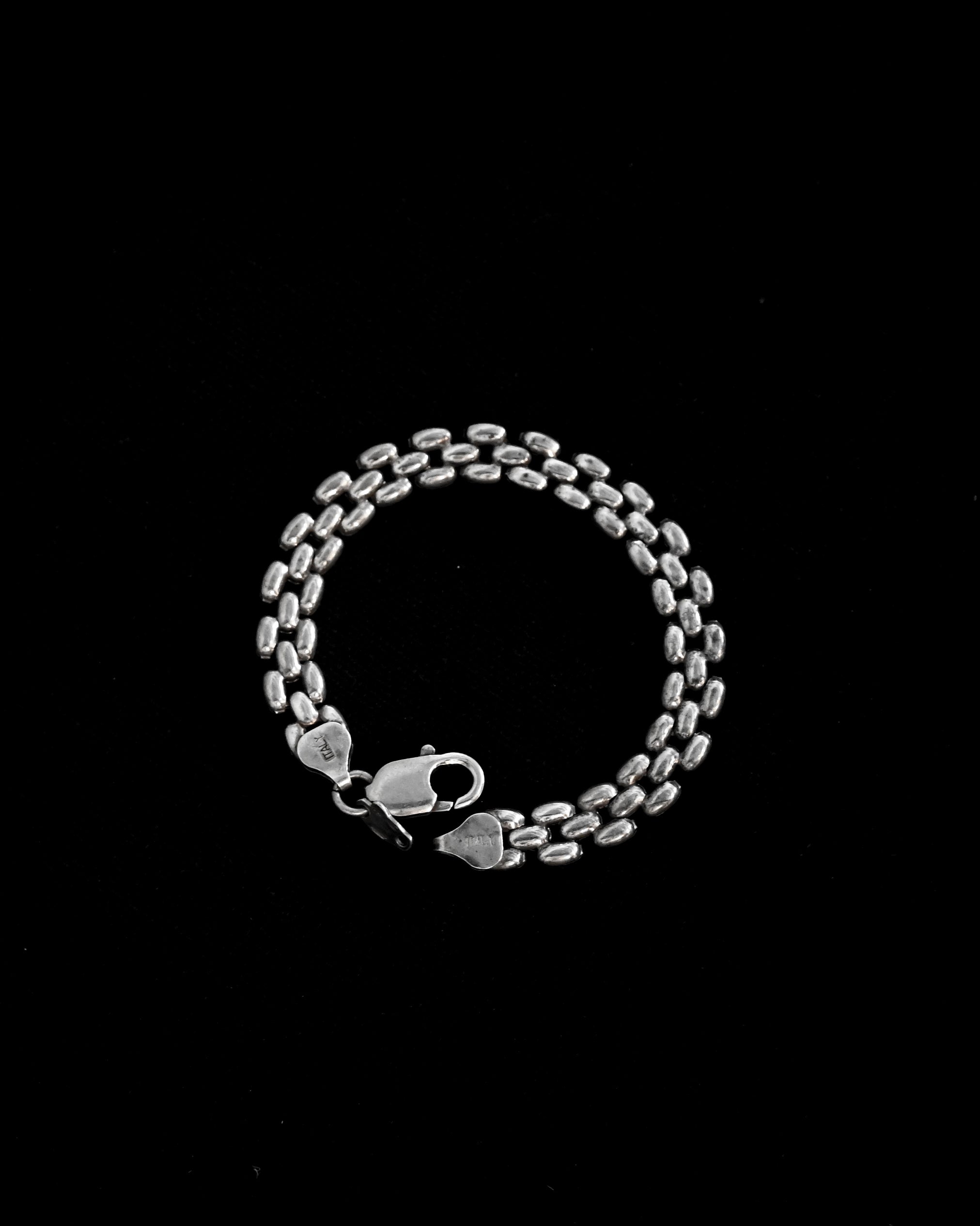 Panther Chain Silver Bracelet