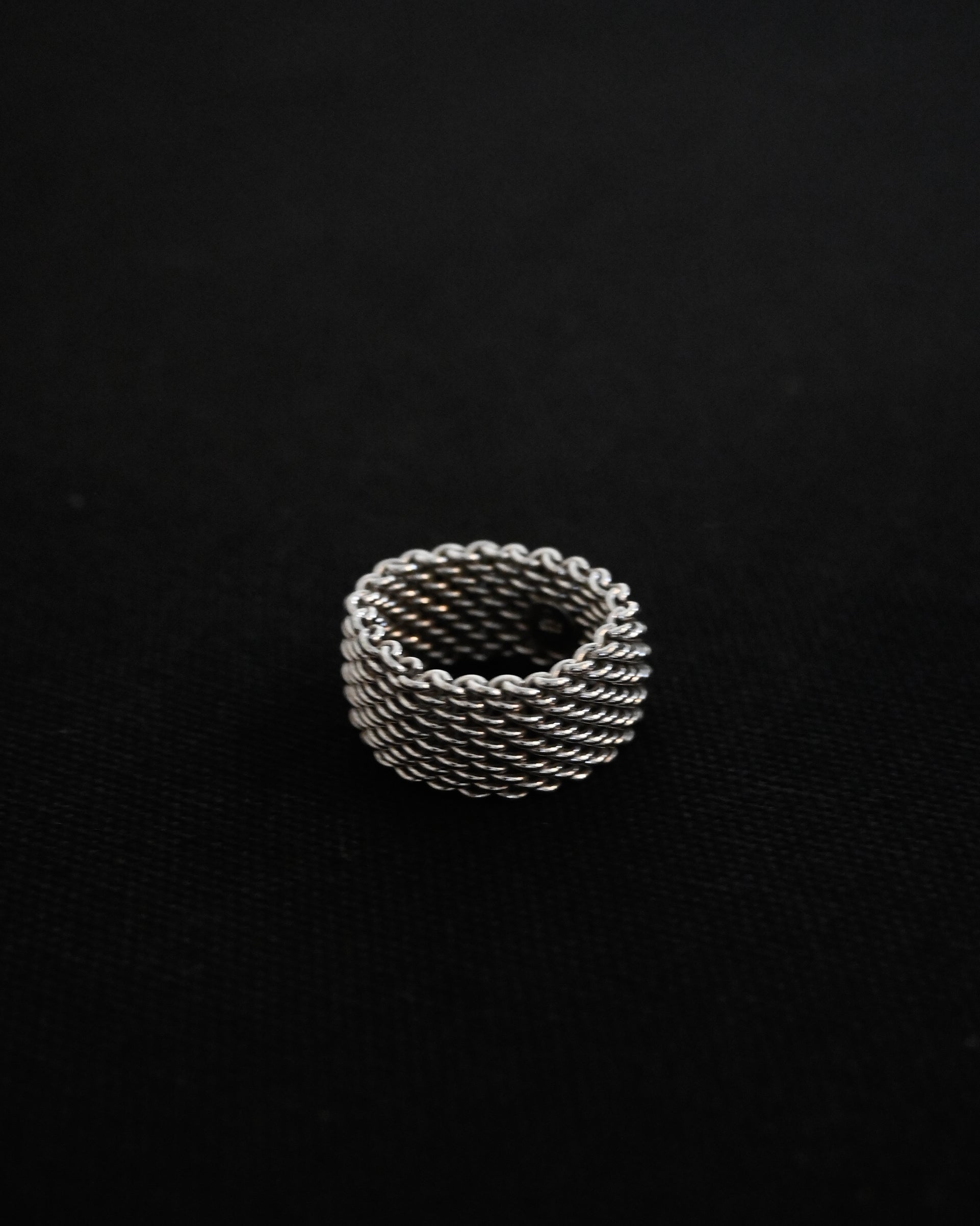 Silver Mesh Ring