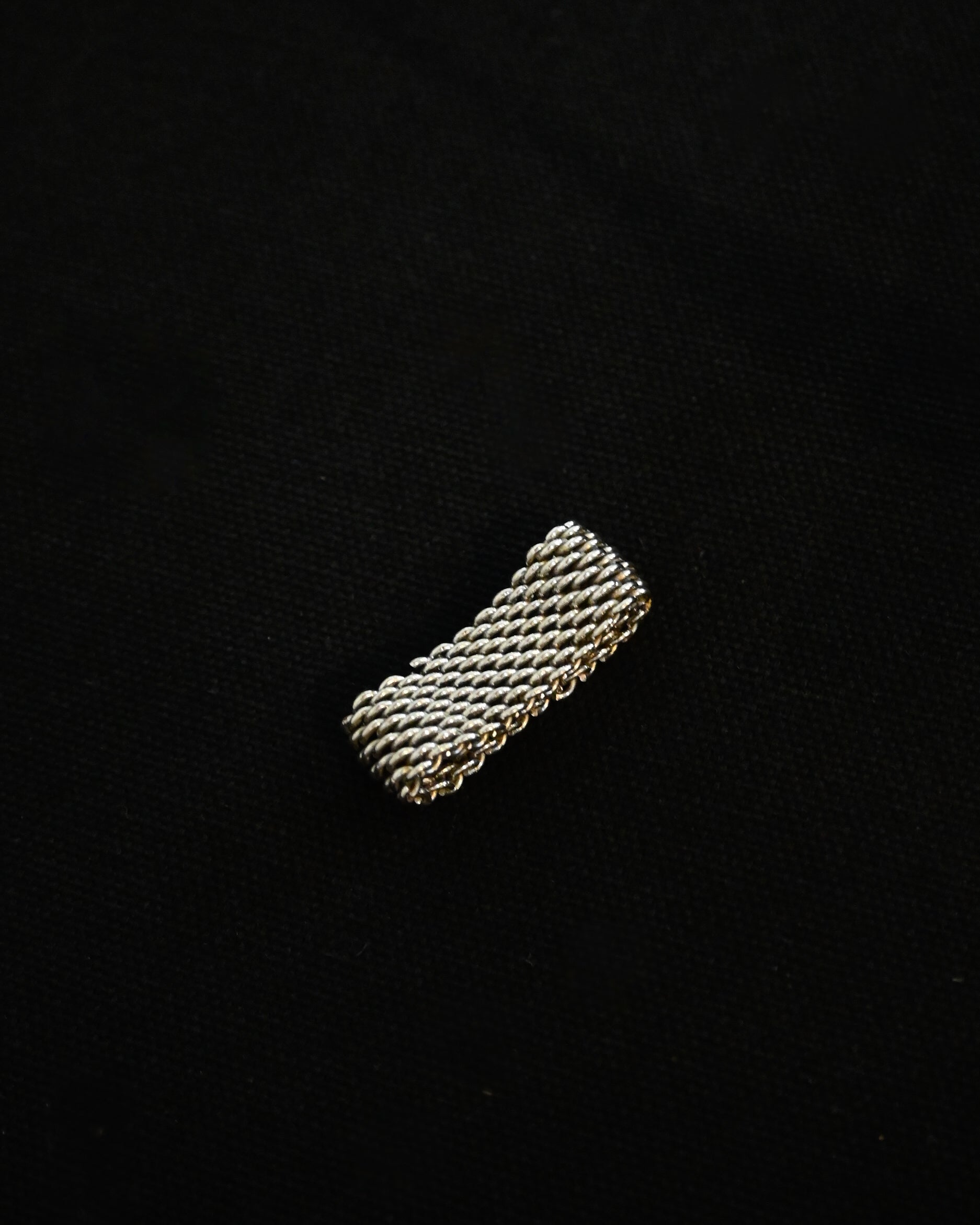 Silver Mesh Ring