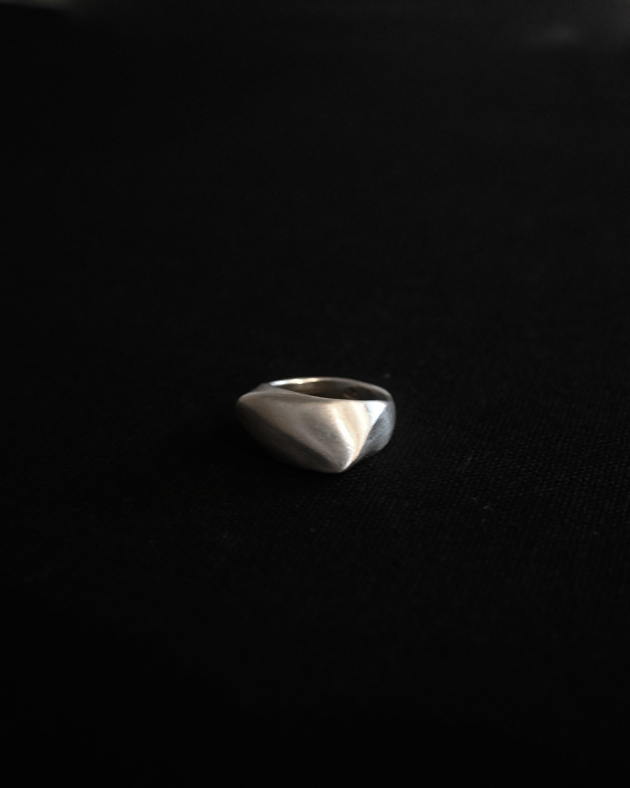 Matt Silver Ring Made In Mexico