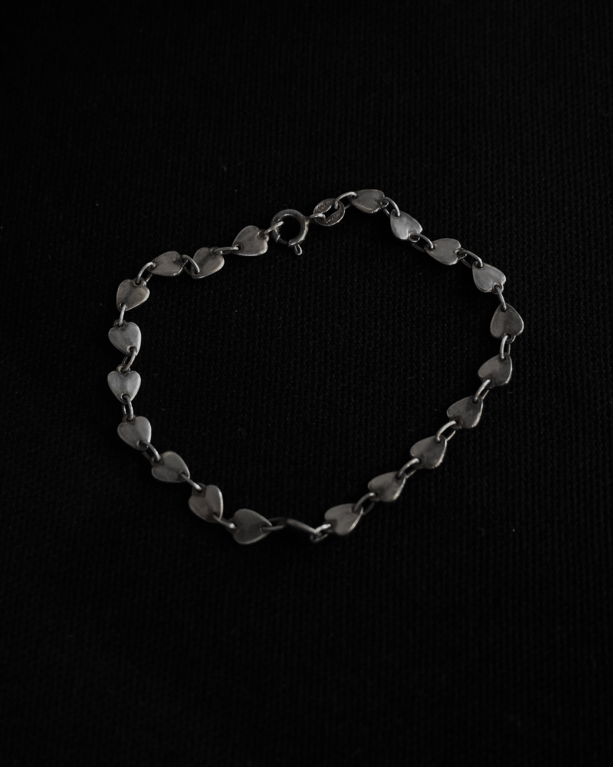 Small Heart Silver Bracelet